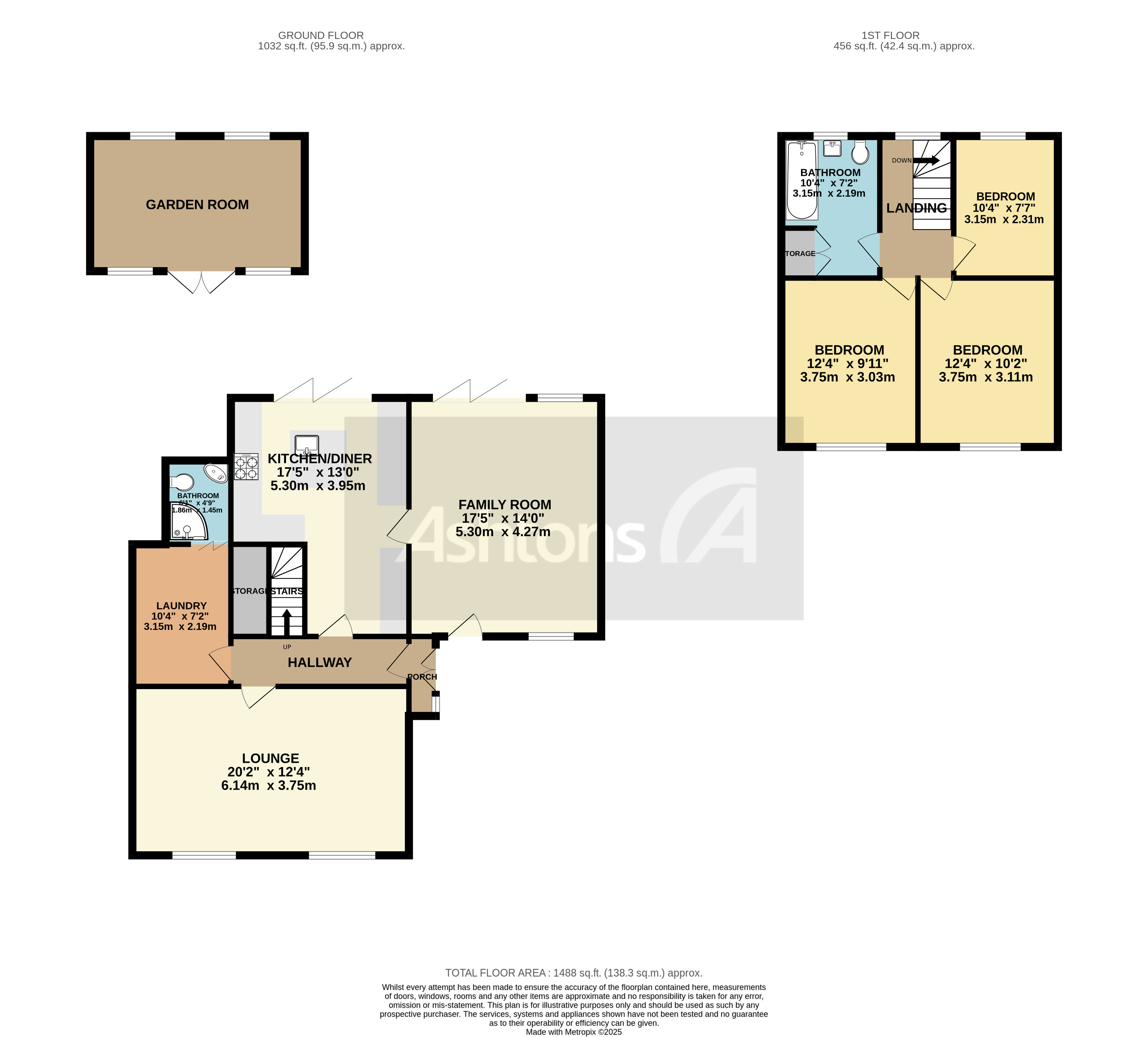 Back Lane, Warrington Floor Plan
