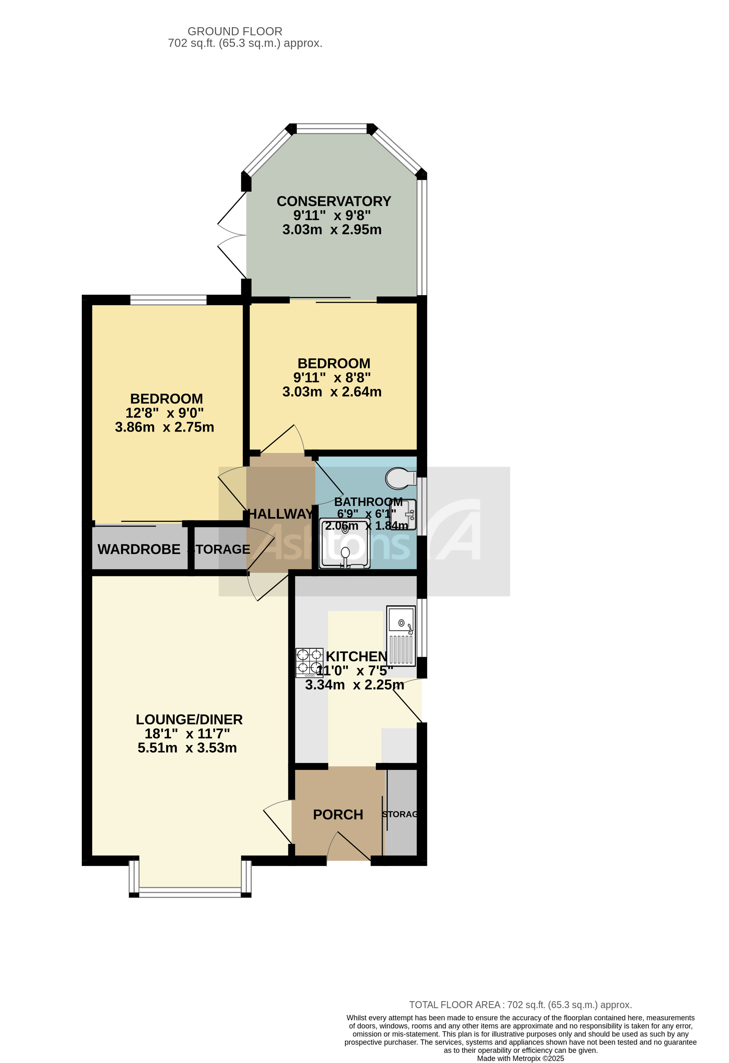 Kinross Close, Warrington Floor Plan