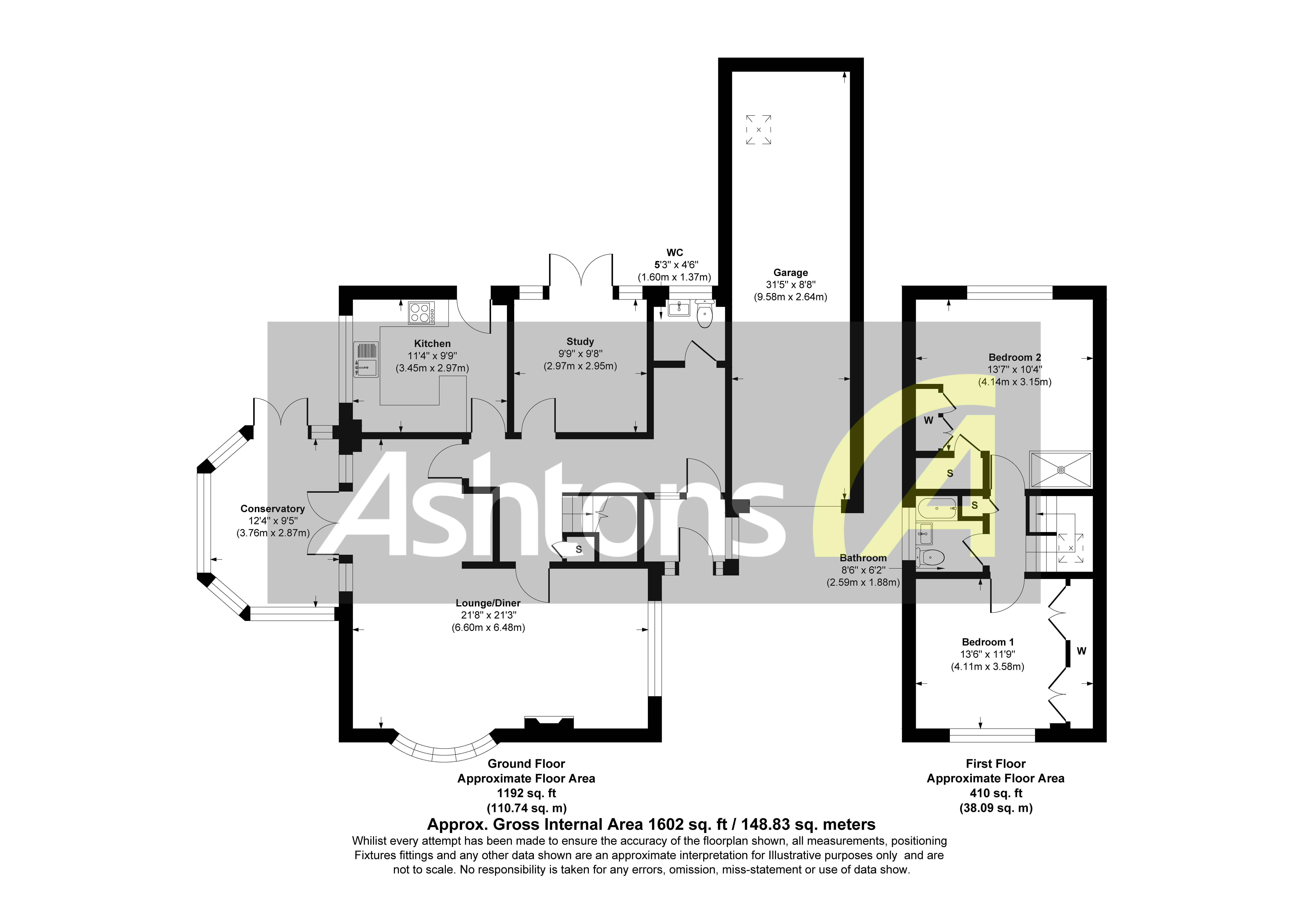 Westrees, Leigh Floor Plan