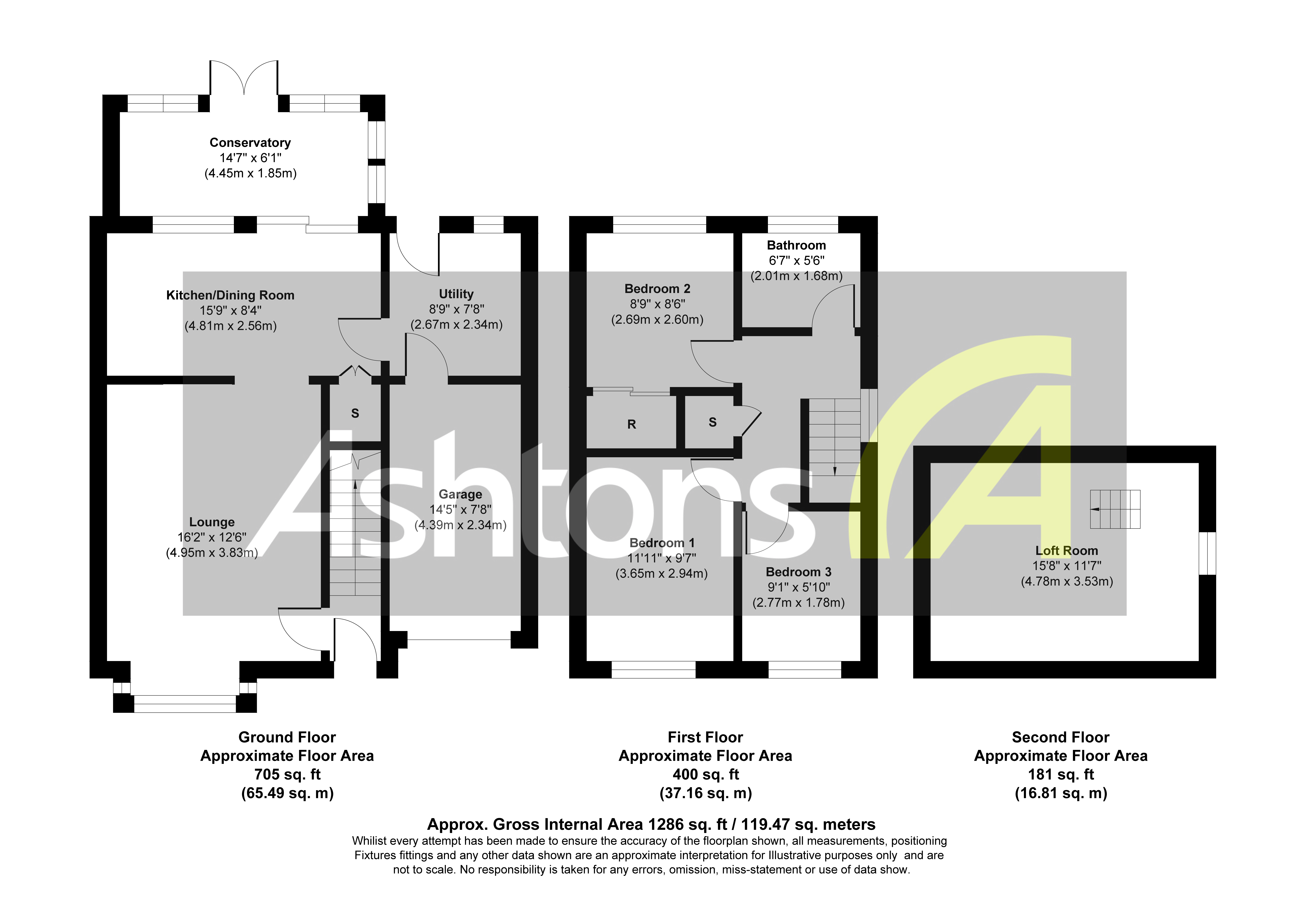 Rowan Avenue, Warrington Floor Plan