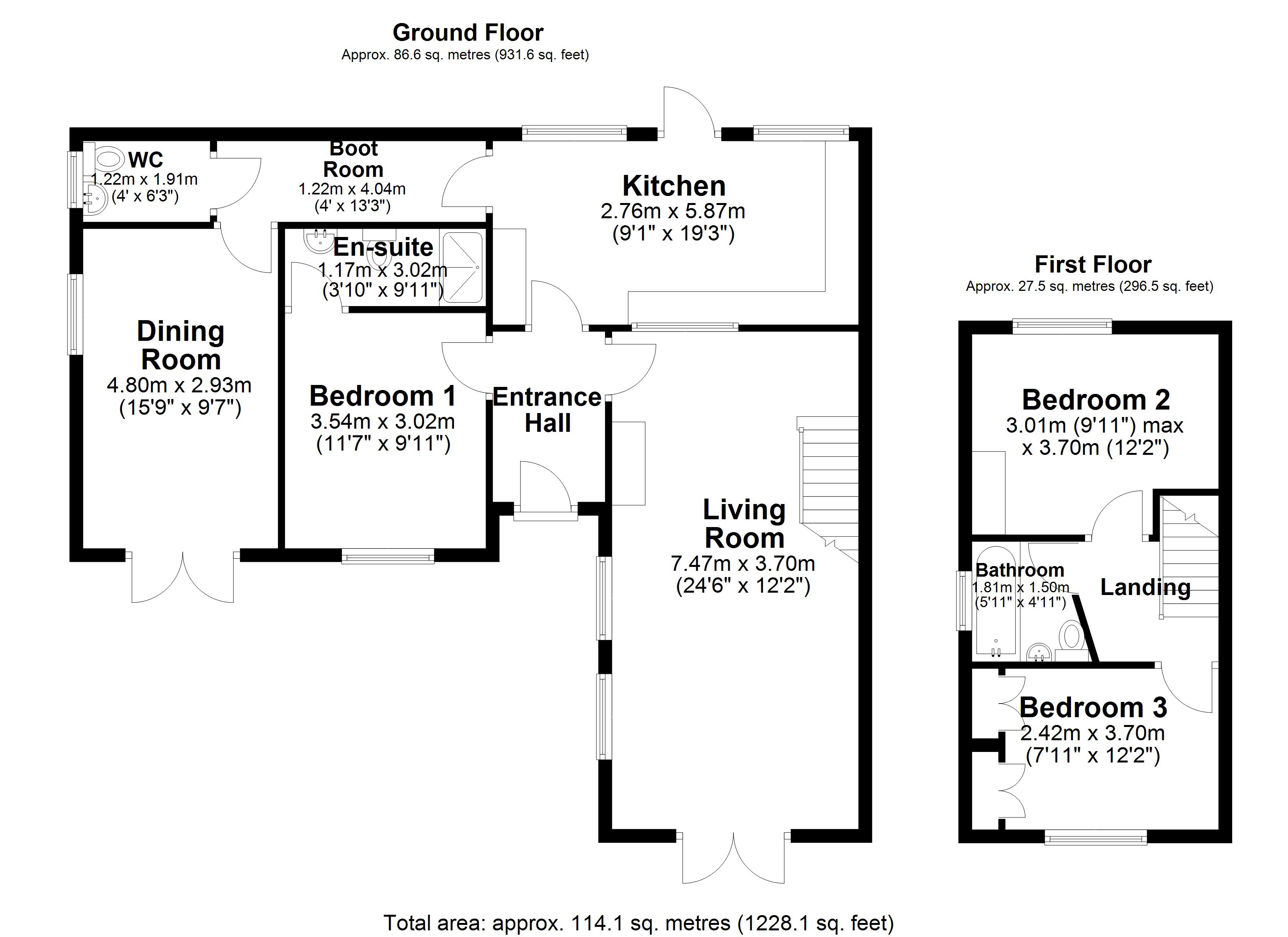 Lane End Farm Northwich Road, Warrington Floor Plan