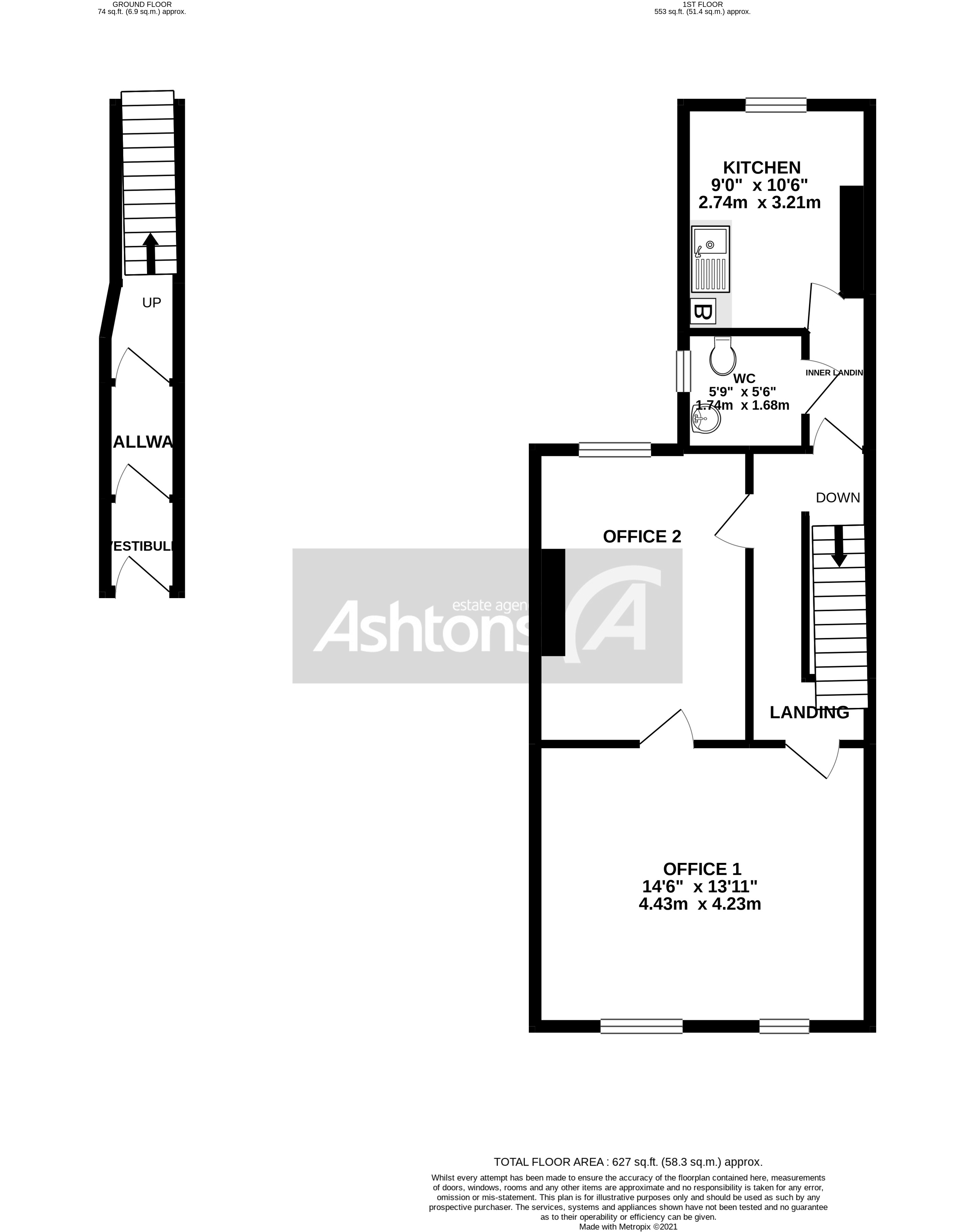 69a Corporation Street, St Helens Floor Plan