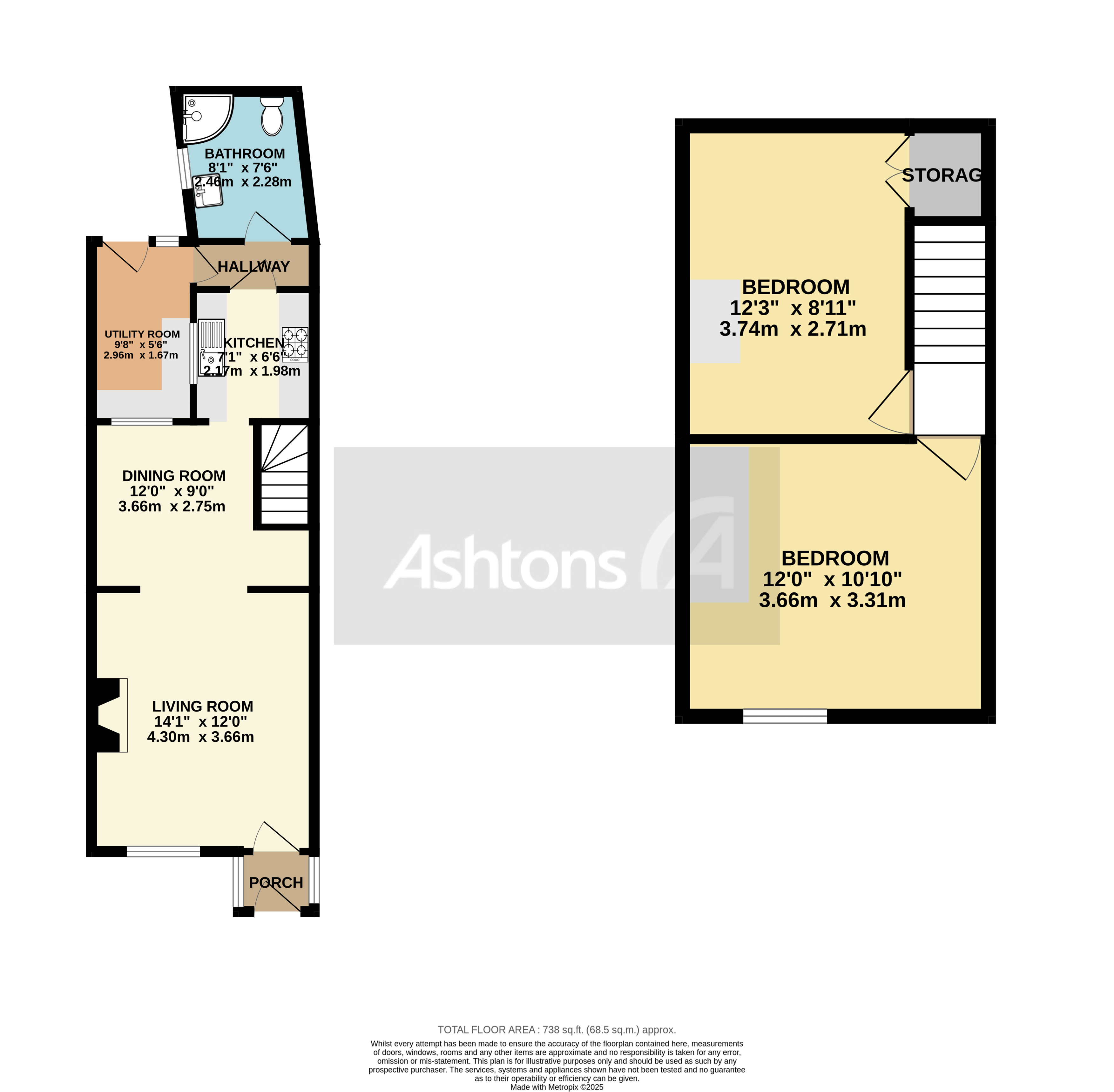 Warwick Street, St. Helens Floor Plan