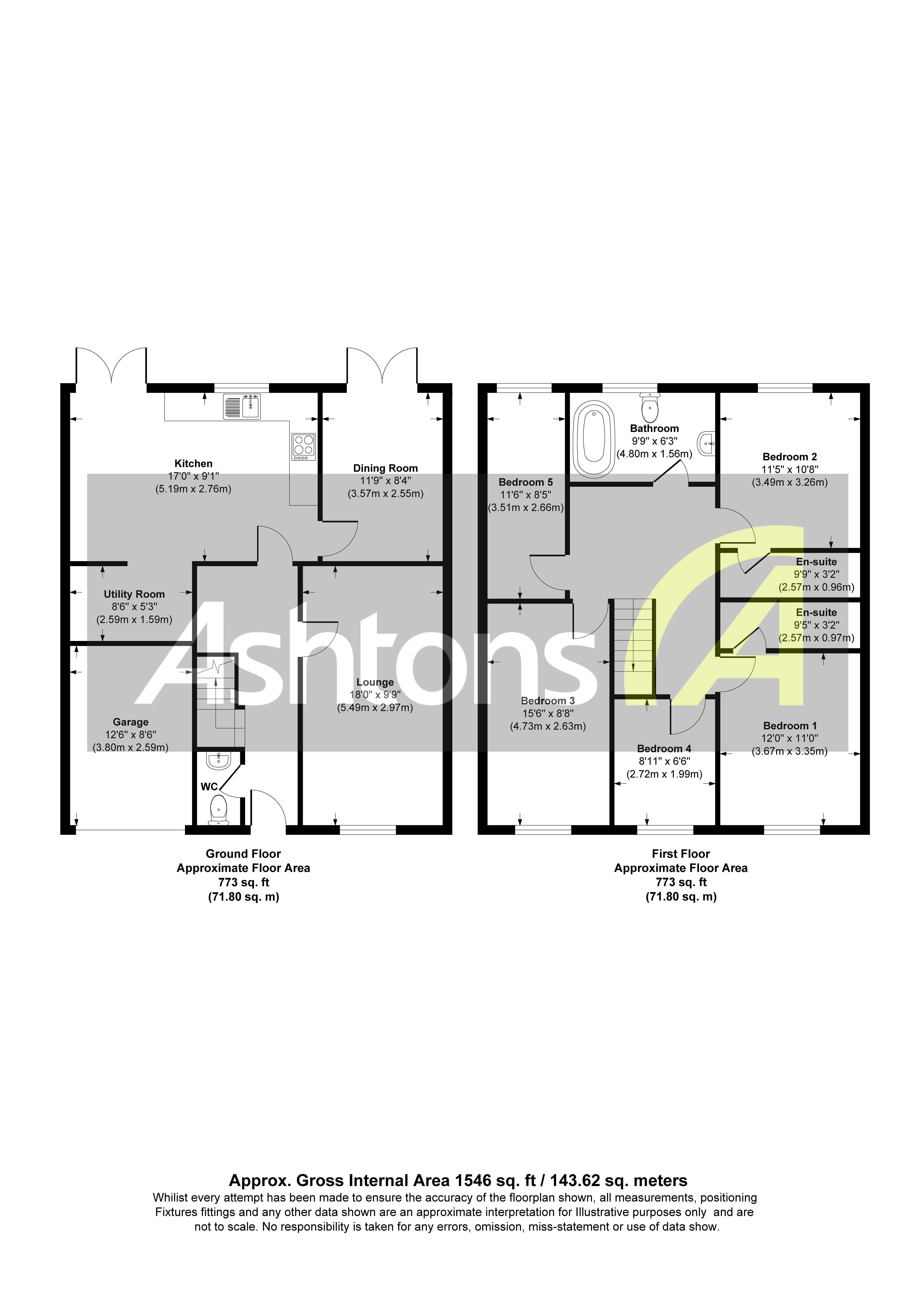 Buchanan Close, Widnes Floor Plan