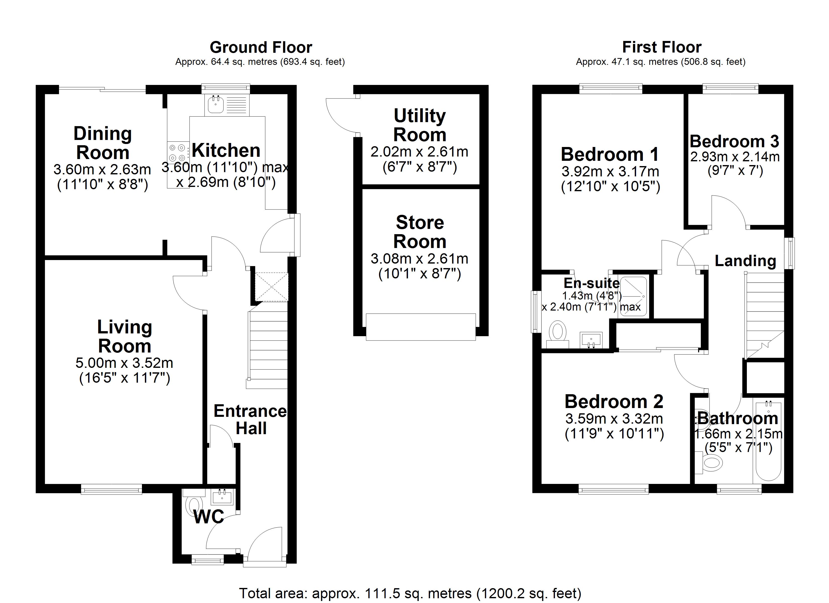 Limeways, Warrington Floor Plan