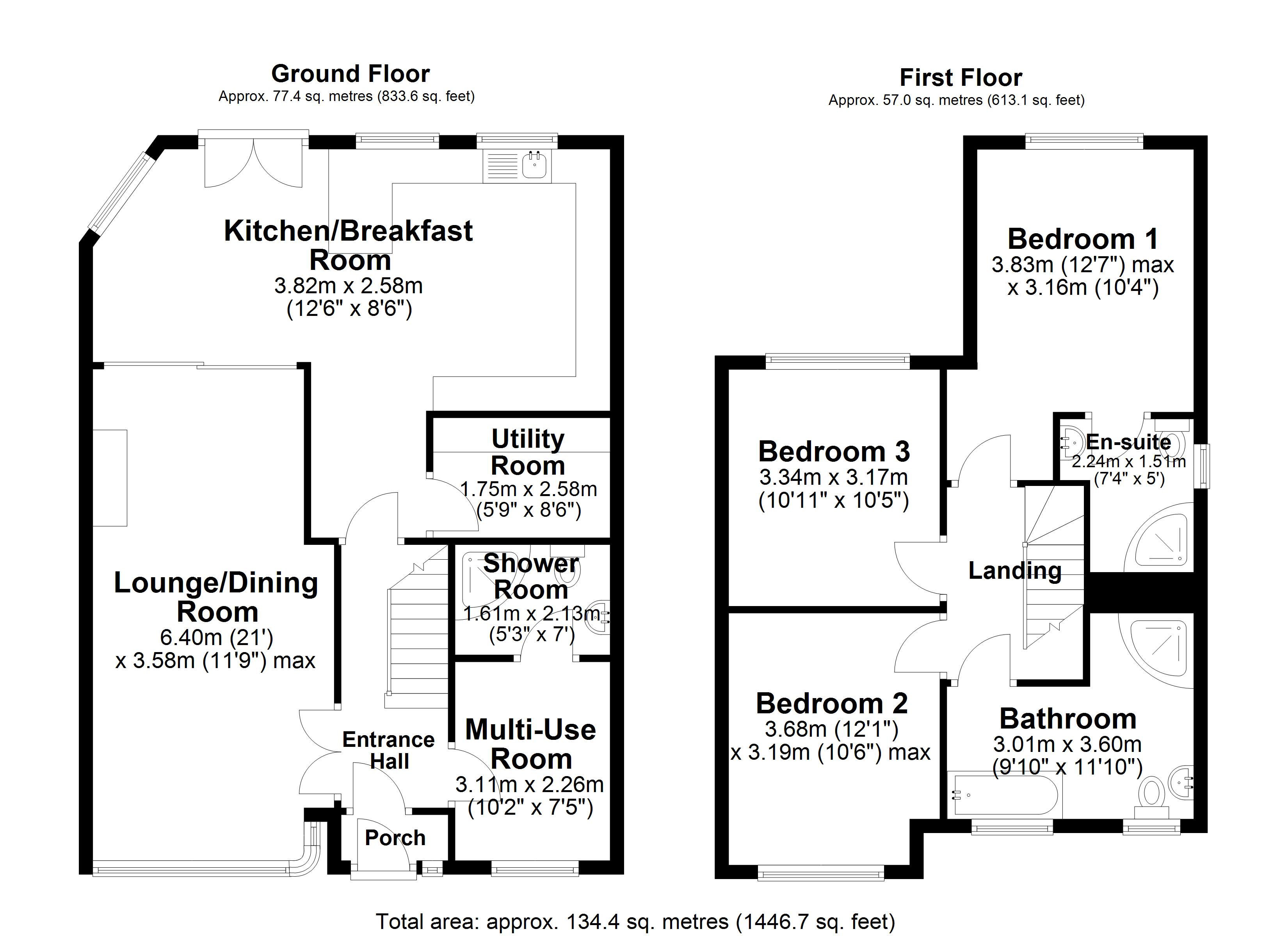 Bernard Avenue, Warrington Floor Plan