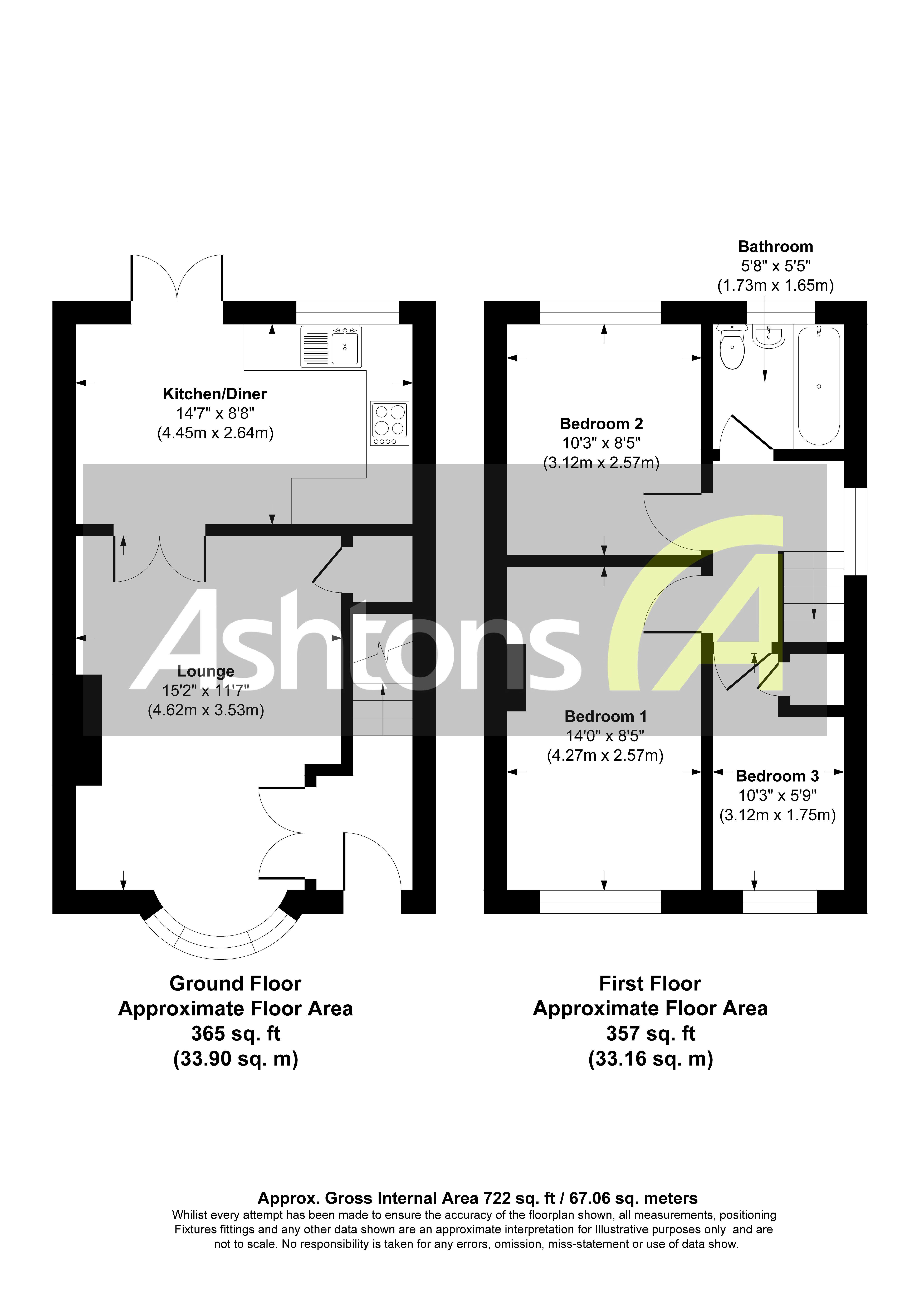 Royden Road, Wigan Floor Plan