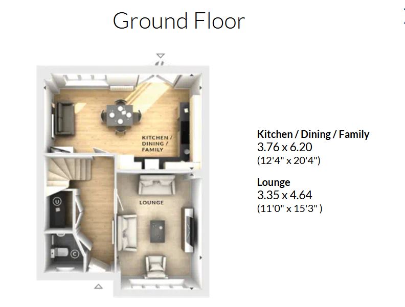 Oak Green Road, Warrington Floor Plan