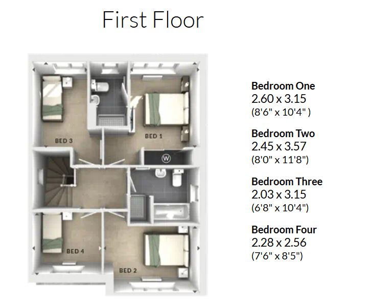Oak Green Road, Warrington Floor Plan