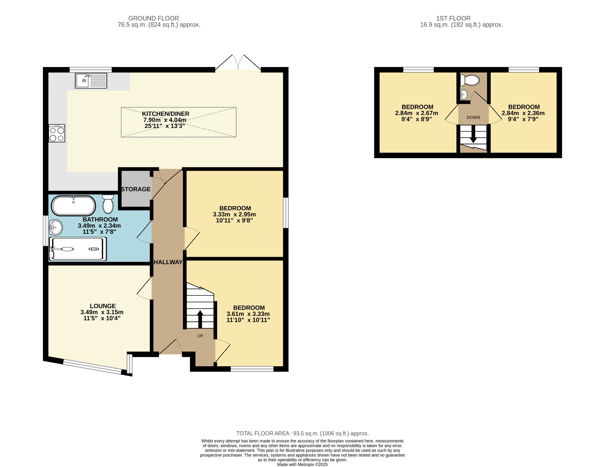 Diane Road, Wigan Floor Plan