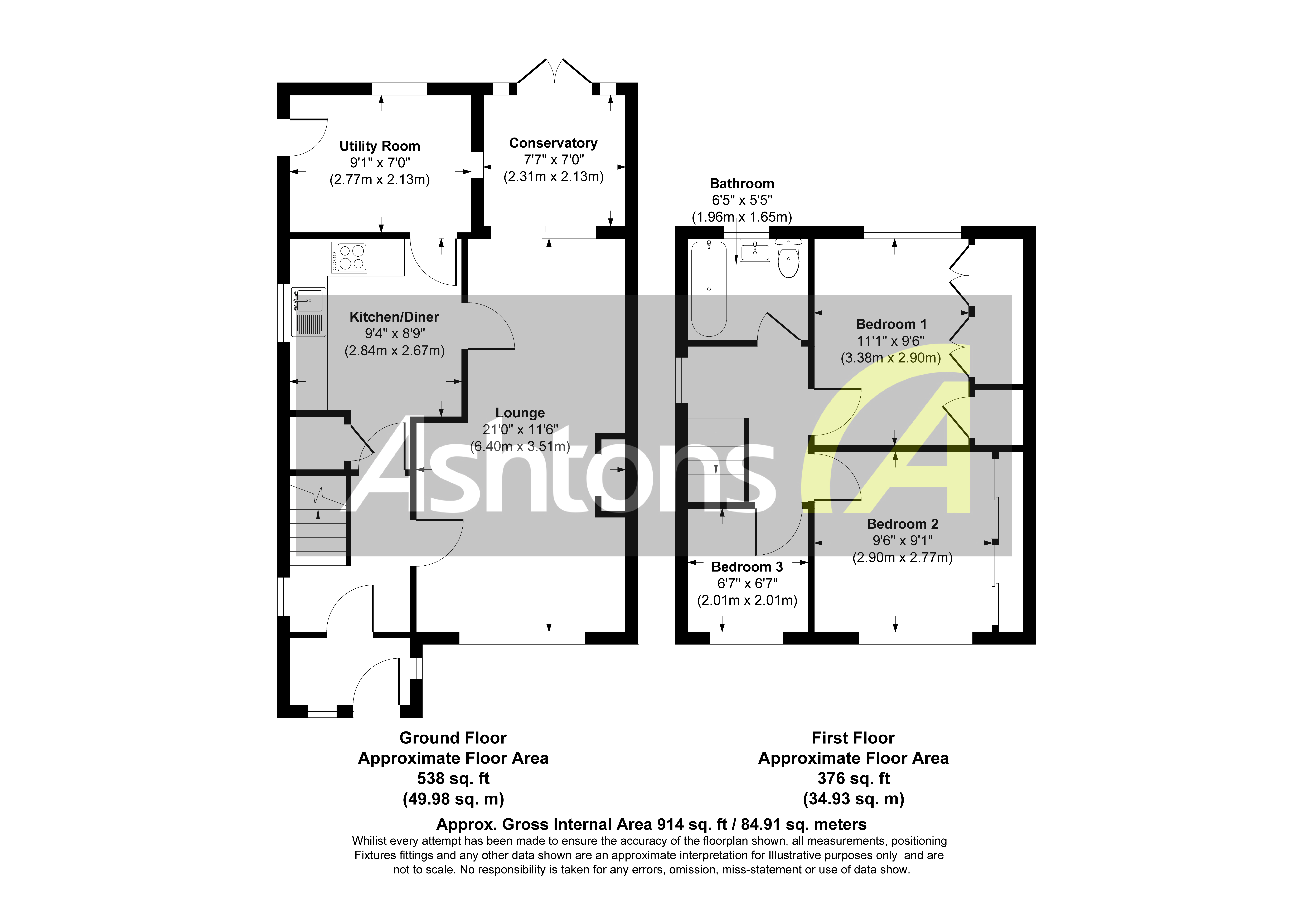 Leigh Avenue, Widnes Floor Plan