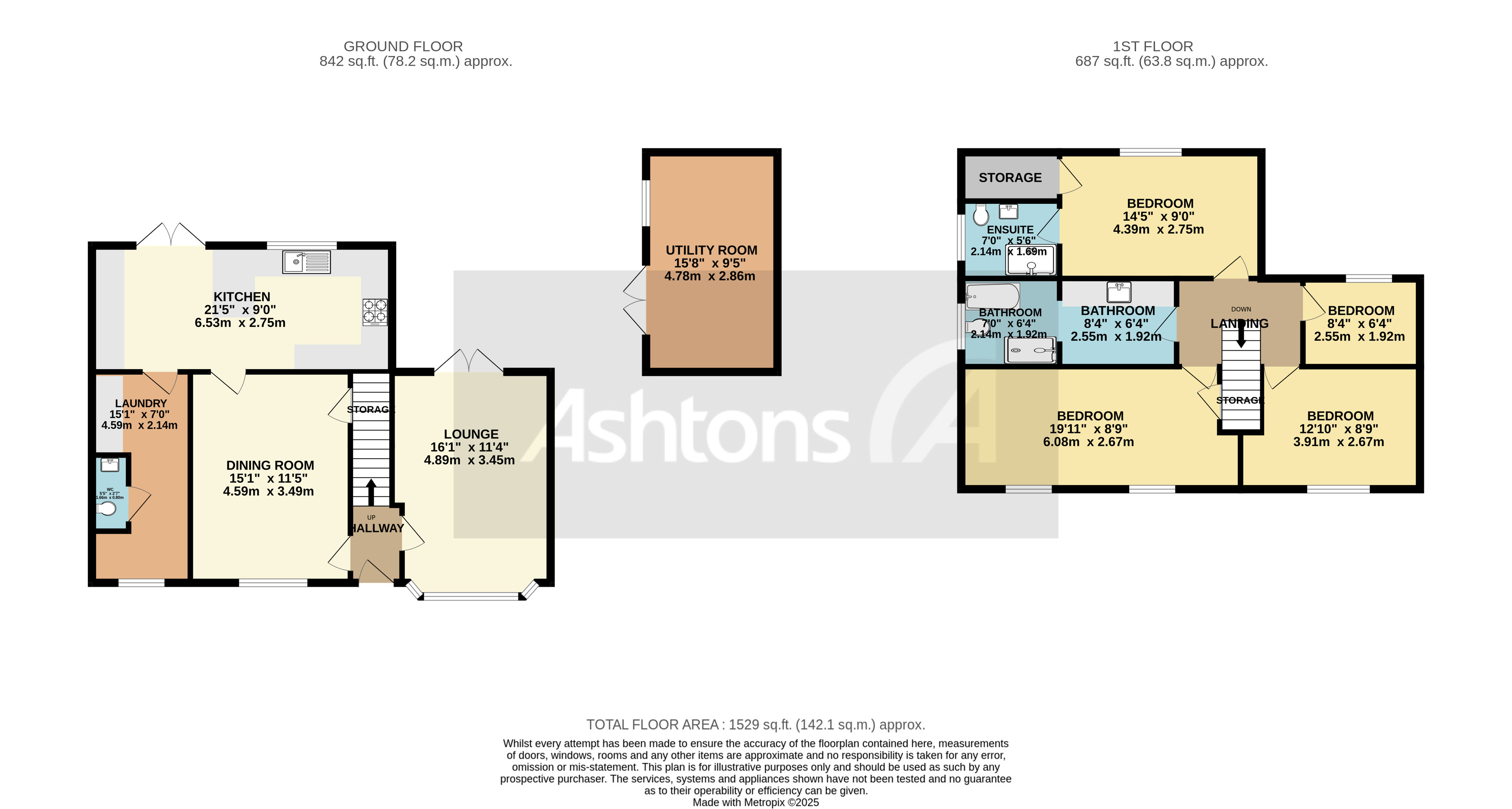 Daniel Close, Warrington Floor Plan