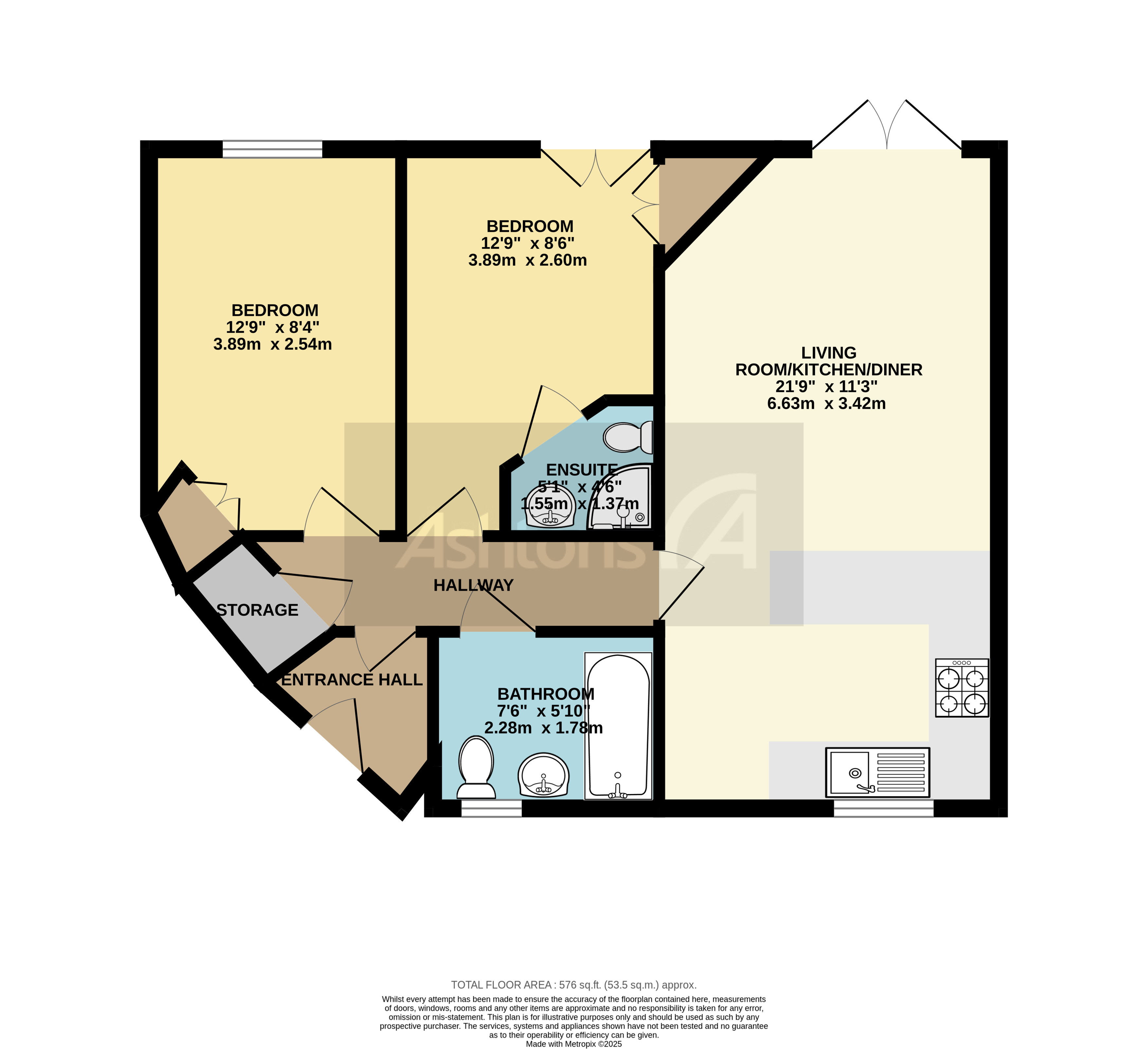 Barley Mere Close, Newton-Le-Willows Floor Plan