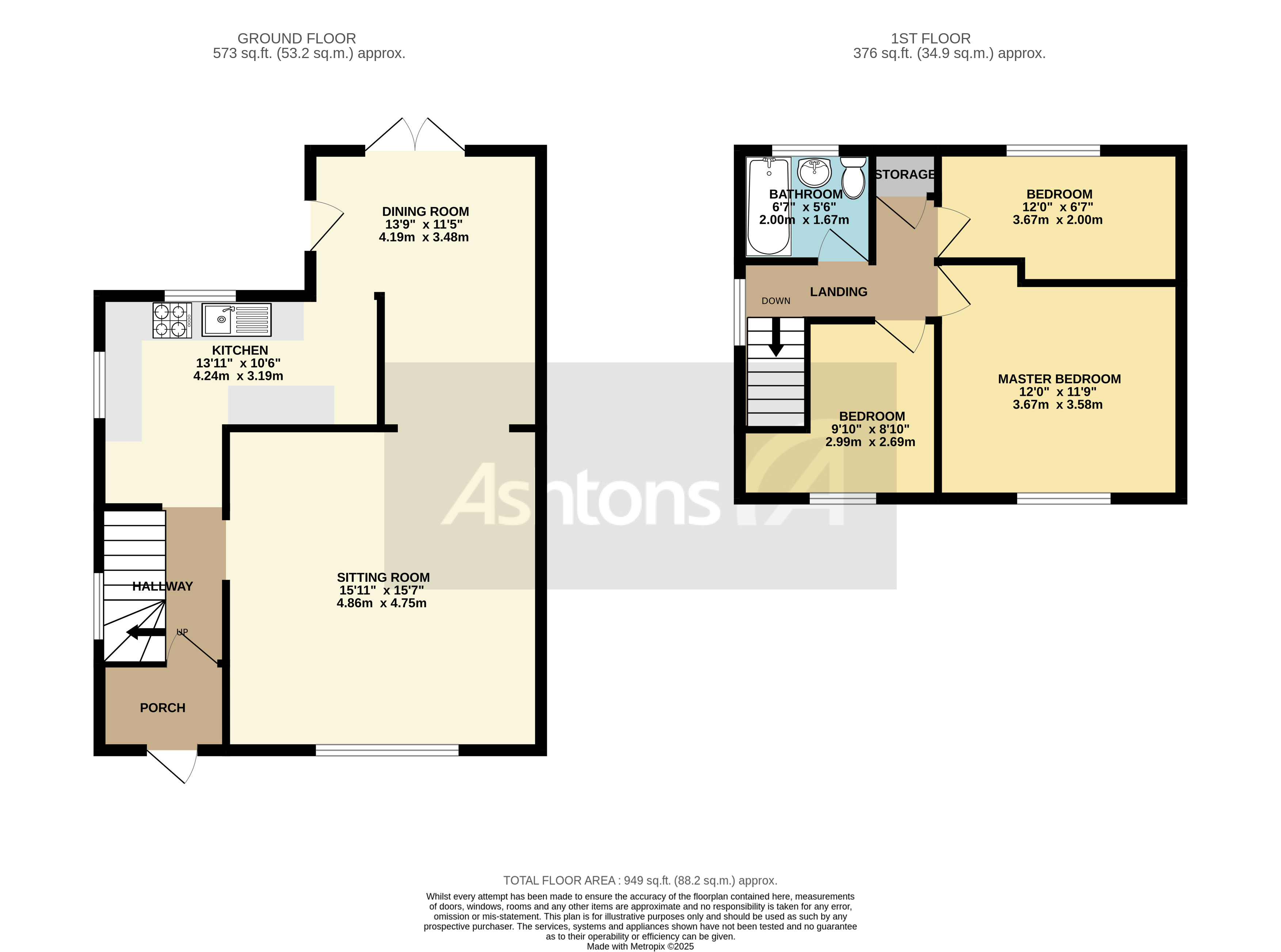 Borrowdale Avenue, Warrington Floor Plan