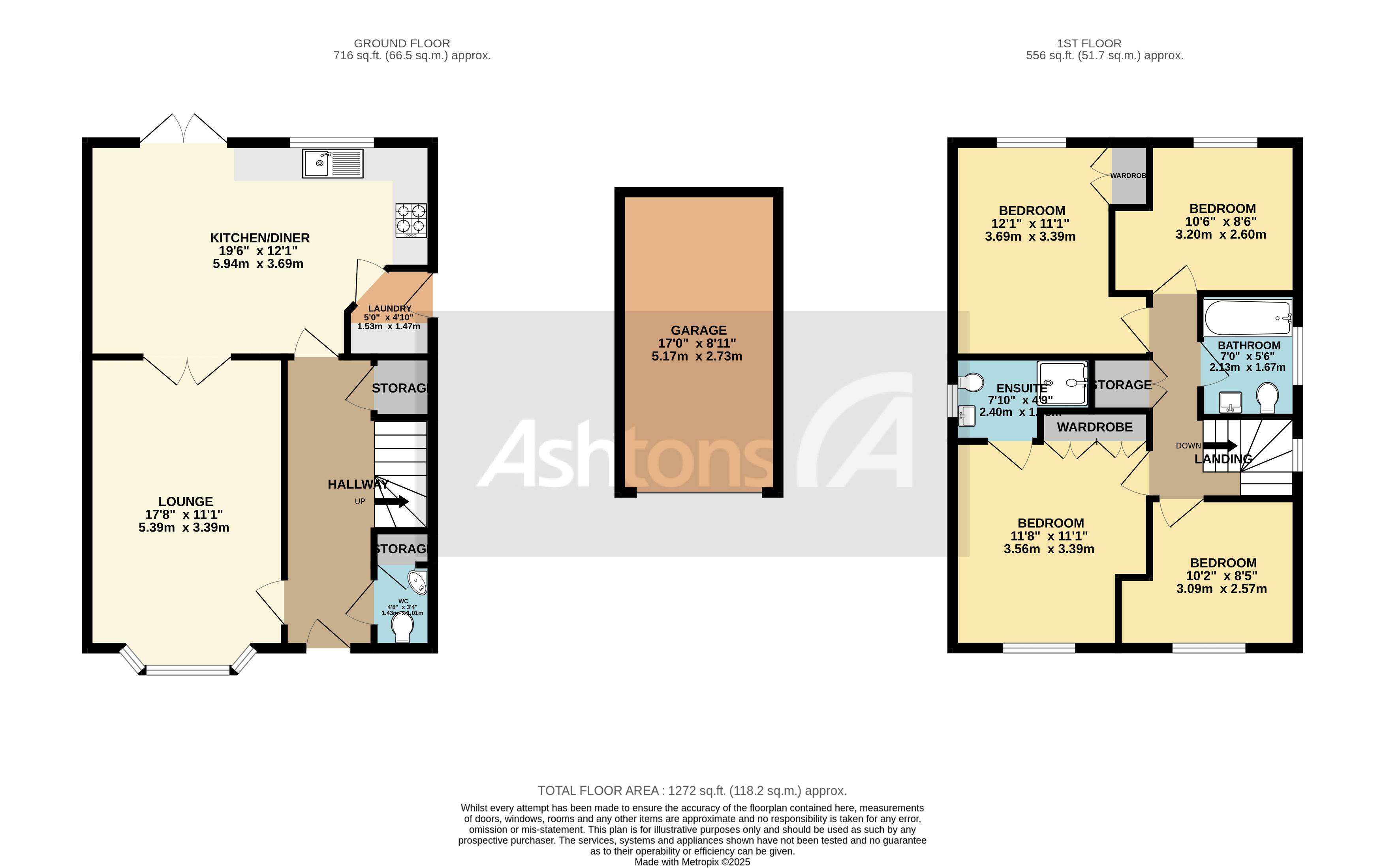Pasadena Avenue, Warrington Floor Plan