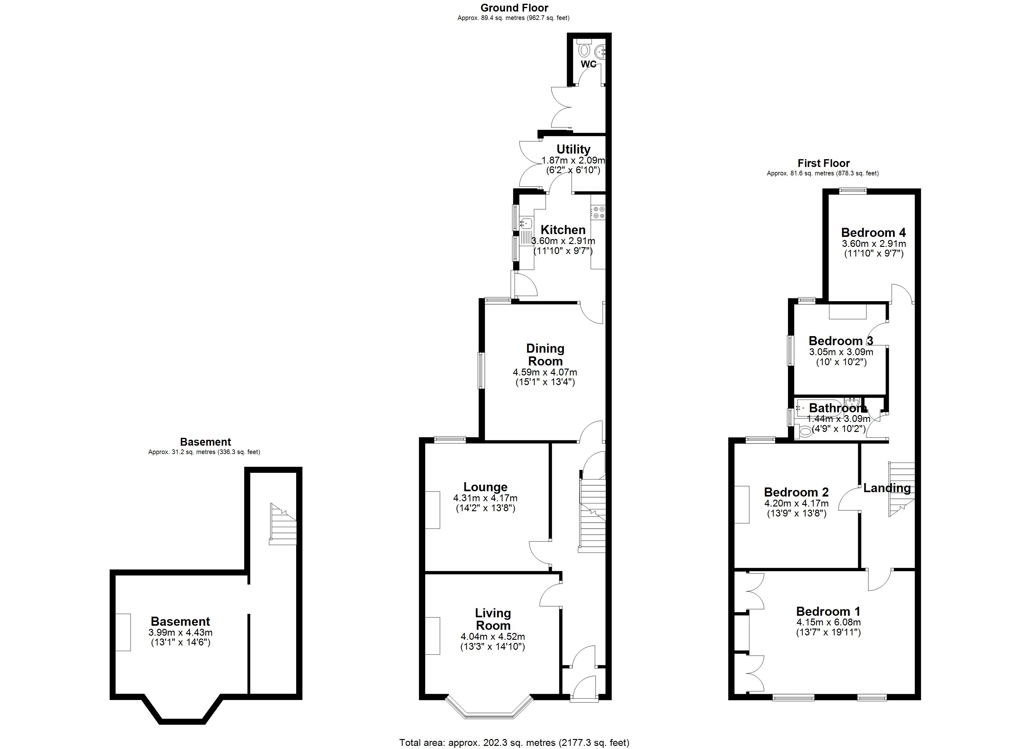 Ellesmere Road, Warrington Floor Plan
