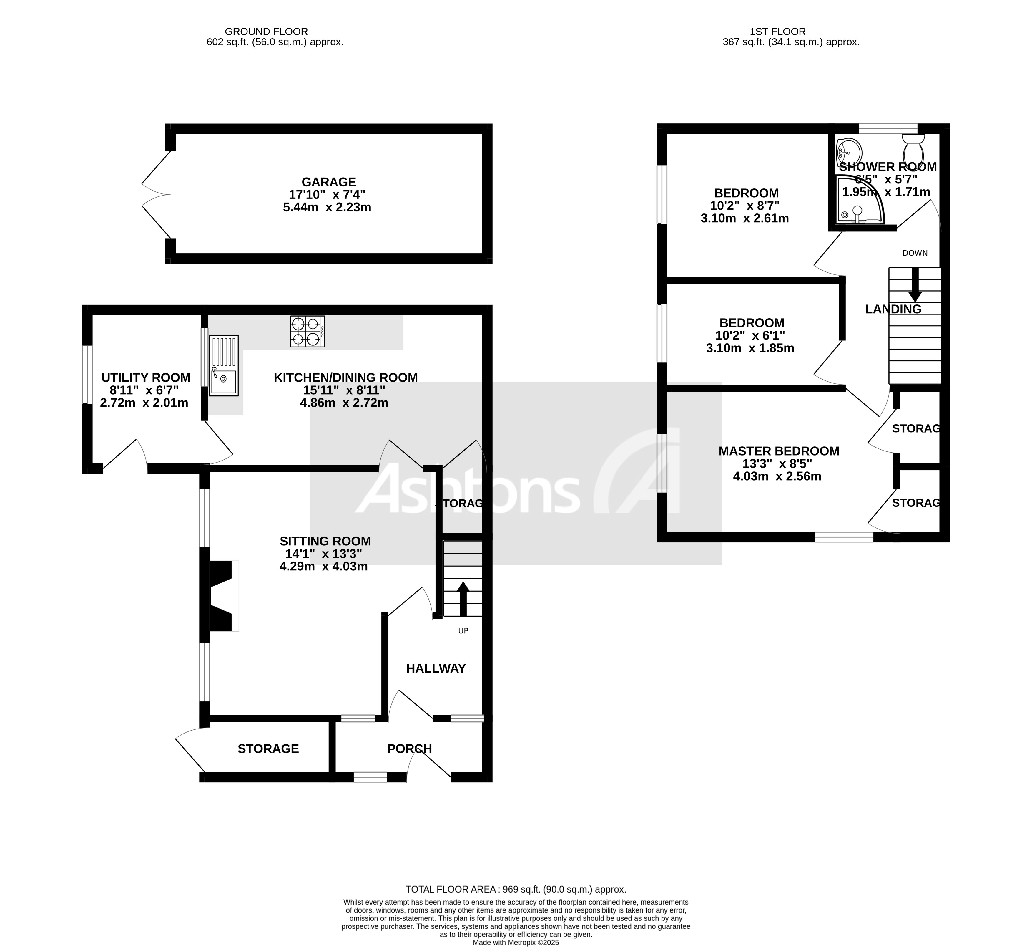 Palmer Close, St. Helens Floor Plan