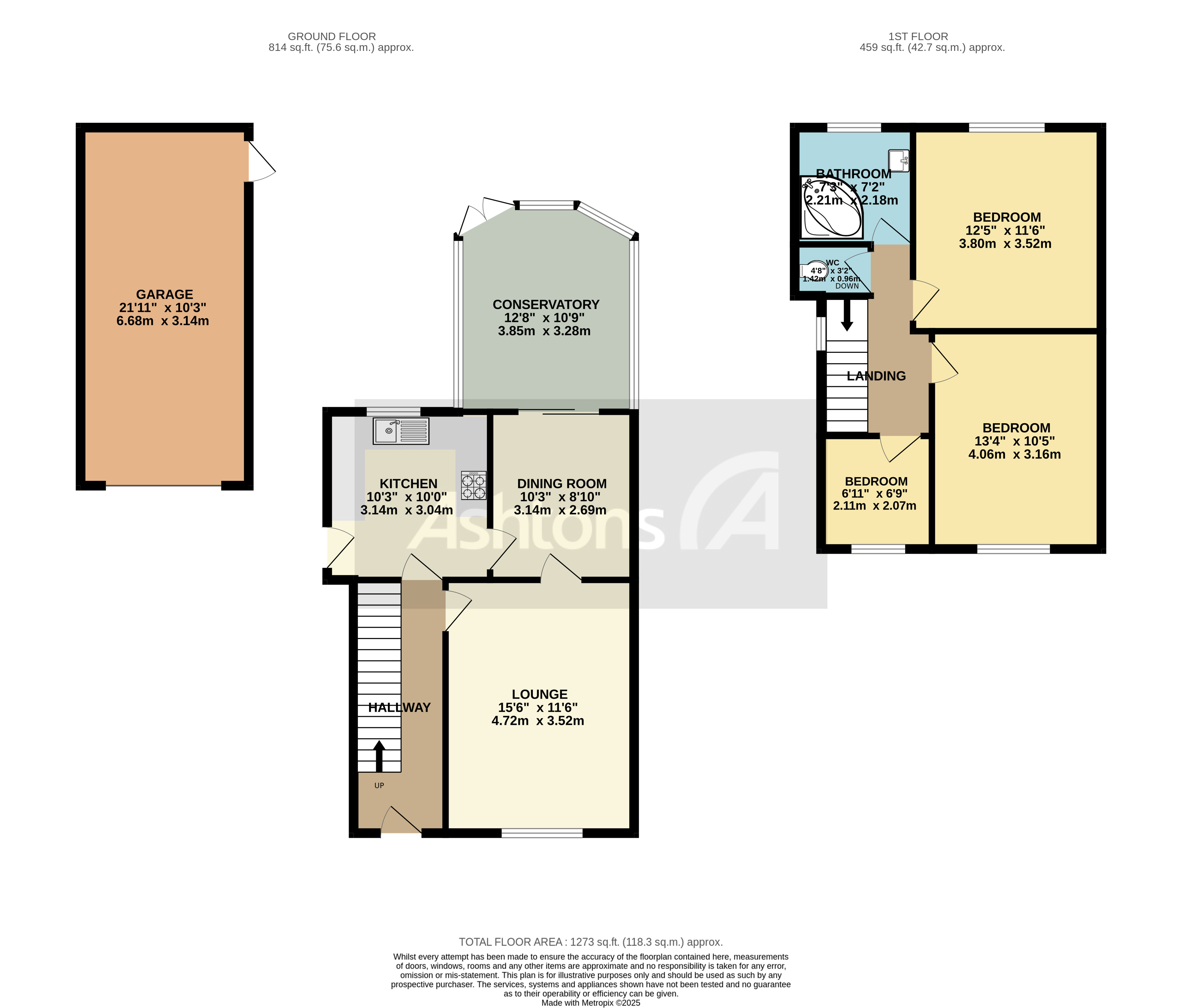 South Dale, Warrington Floor Plan