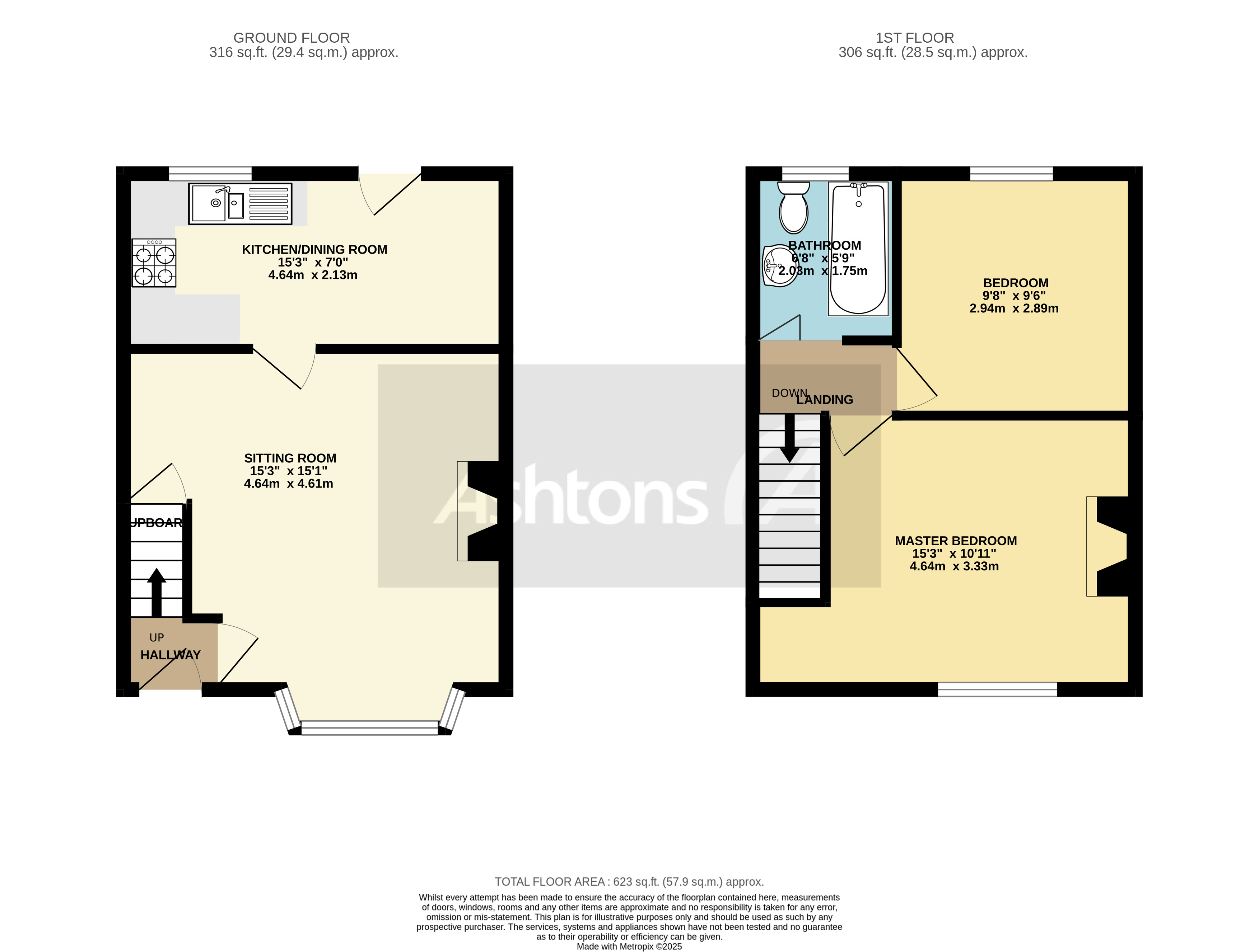 East Avenue, Warrington Floor Plan