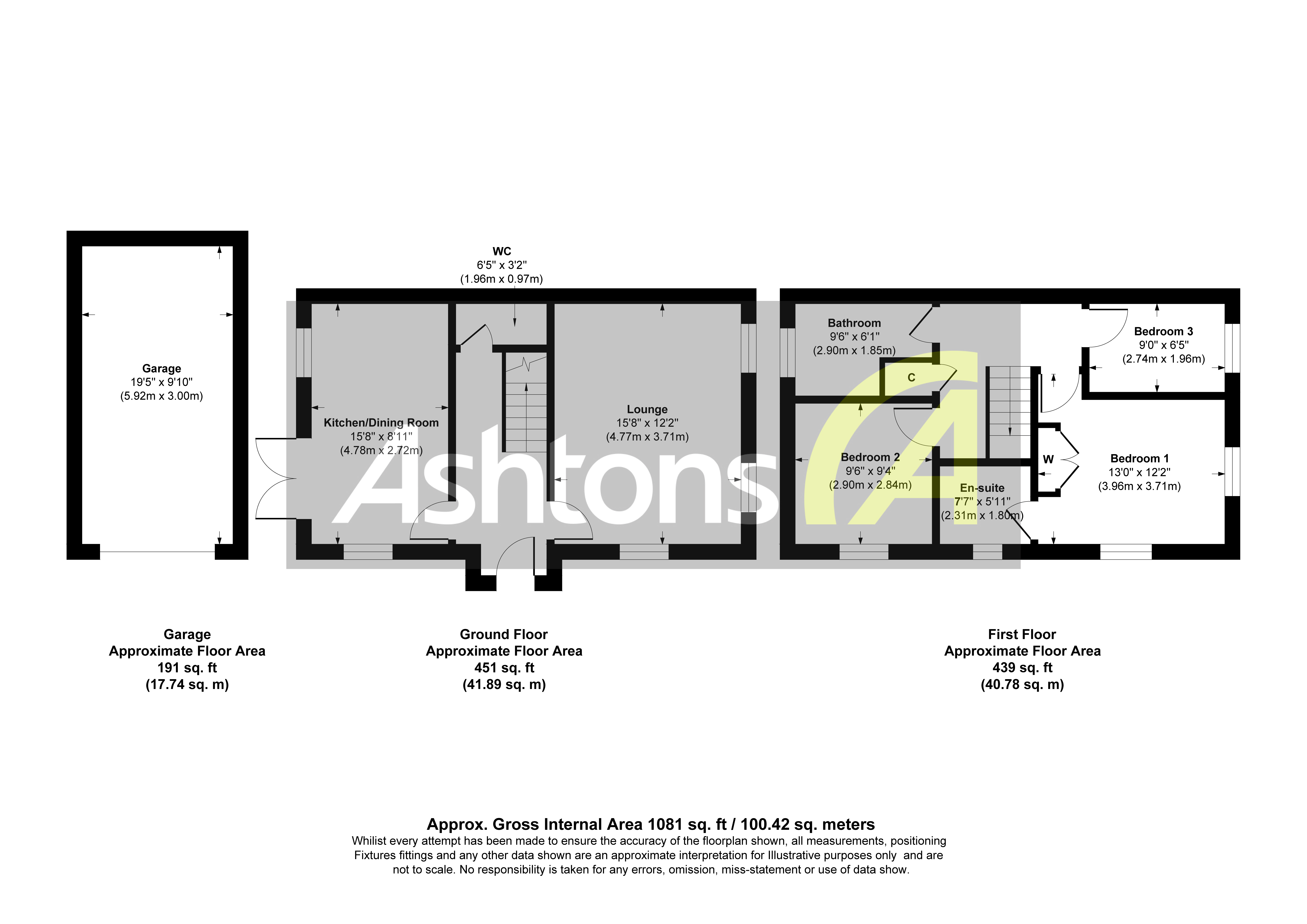 Lutterworth Avenue, Runcorn Floor Plan