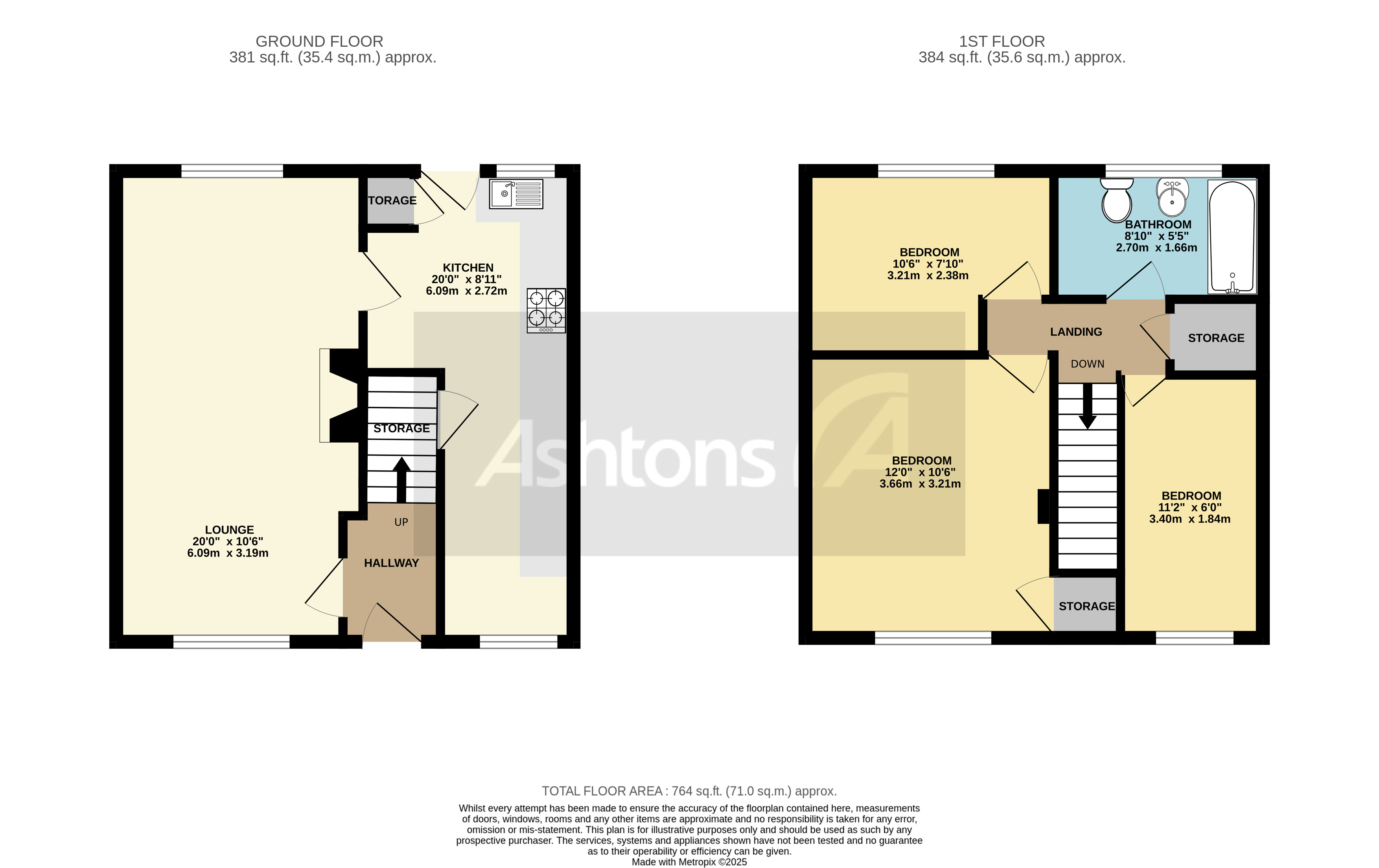 Afton, Widnes Floor Plan