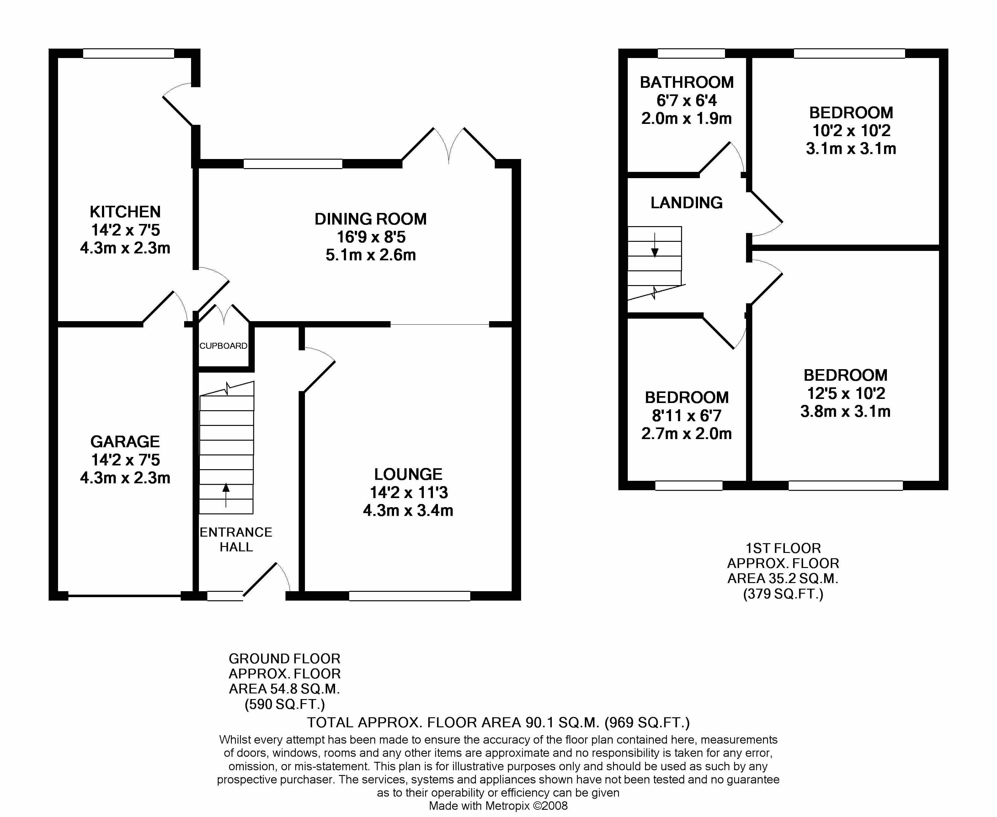 Delafield Close, Warrington Floor Plan
