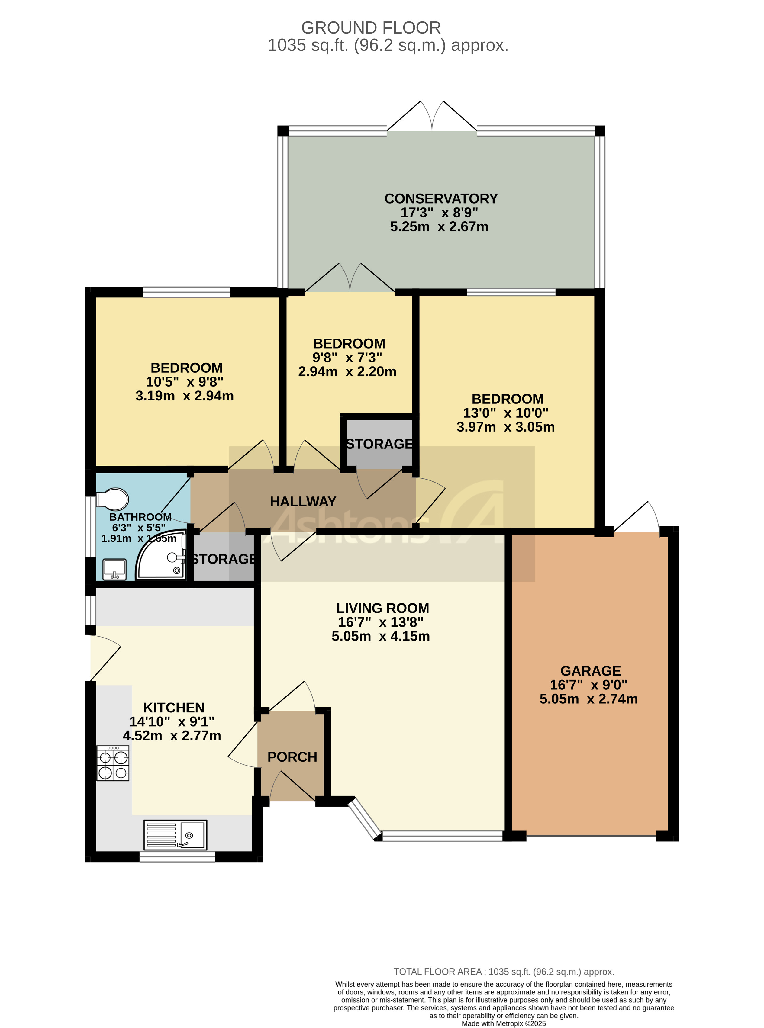 Hudson Close, Warrington Floor Plan