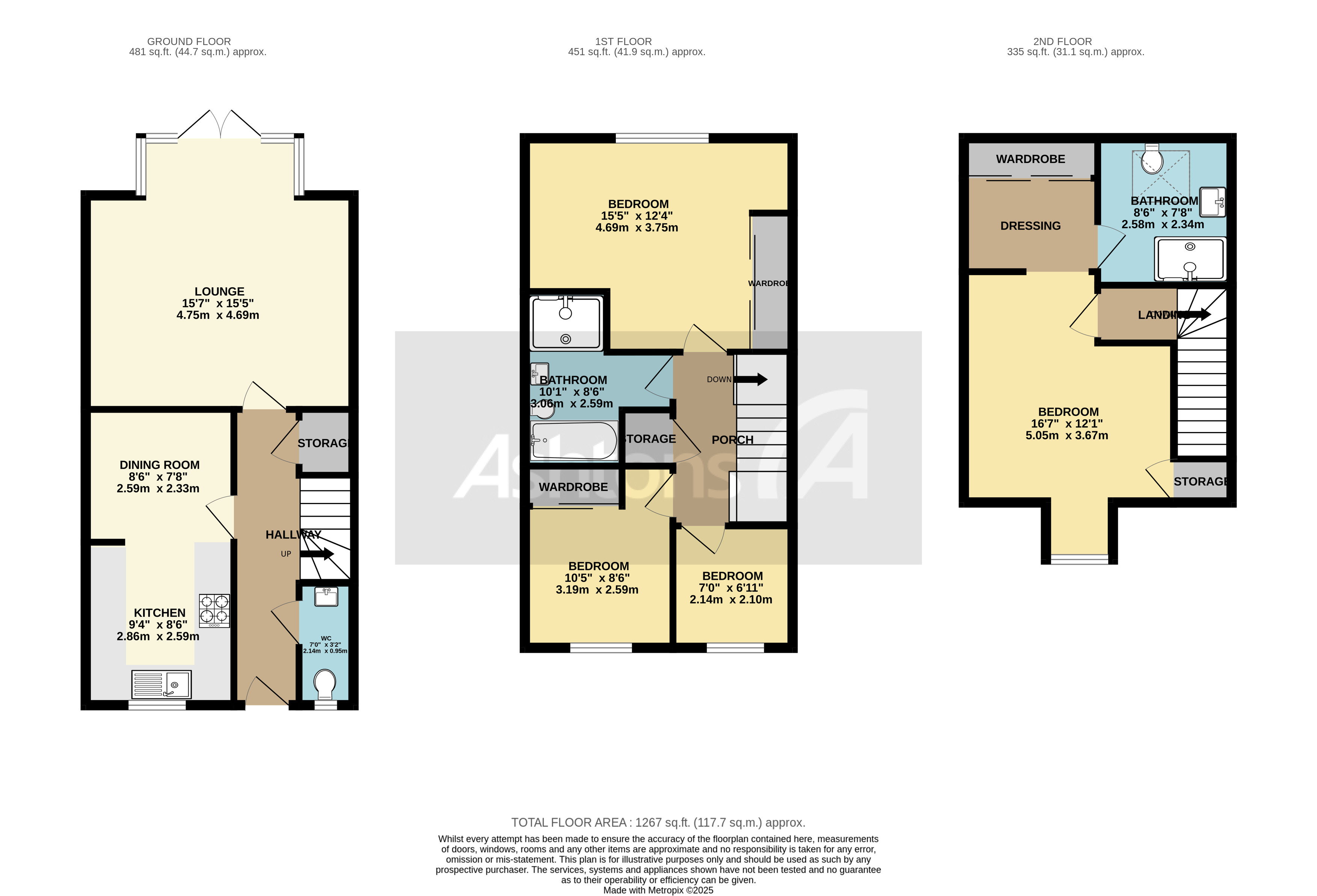 Cottesmore Close, Warrington Floor Plan