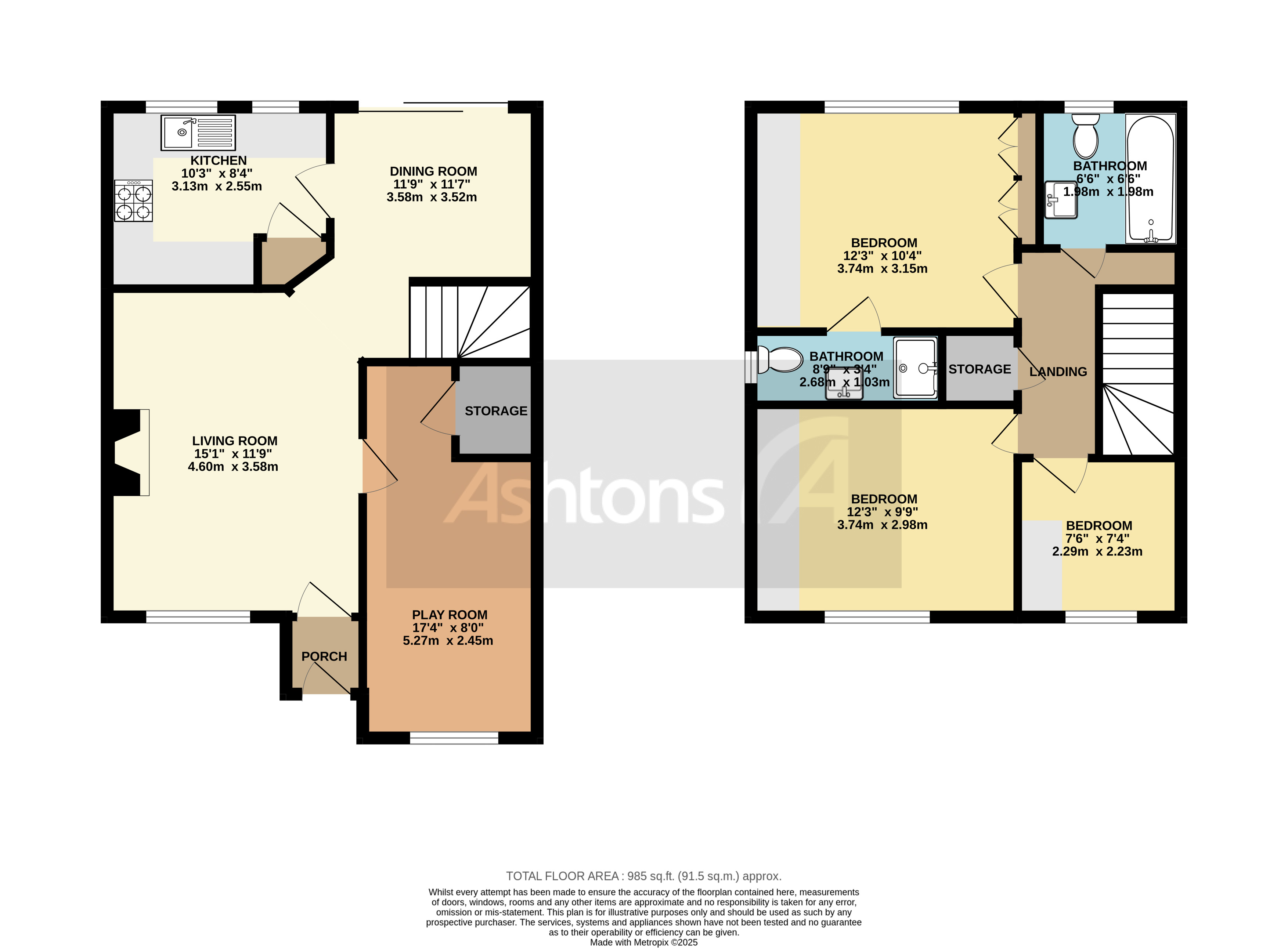 Moxon Way, Wigan Floor Plan