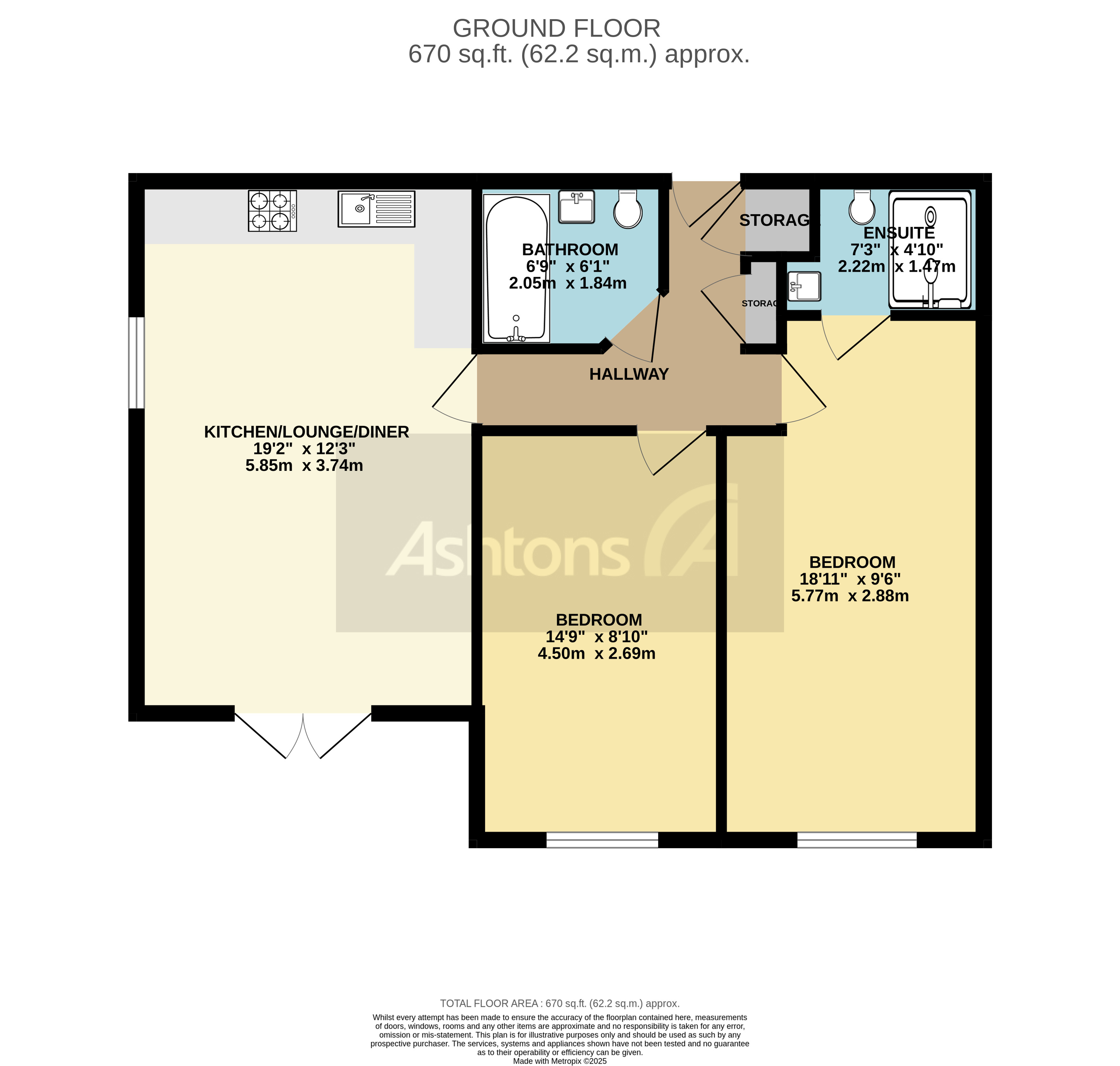 Lincoln Court Seattle Close, Warrington Floor Plan