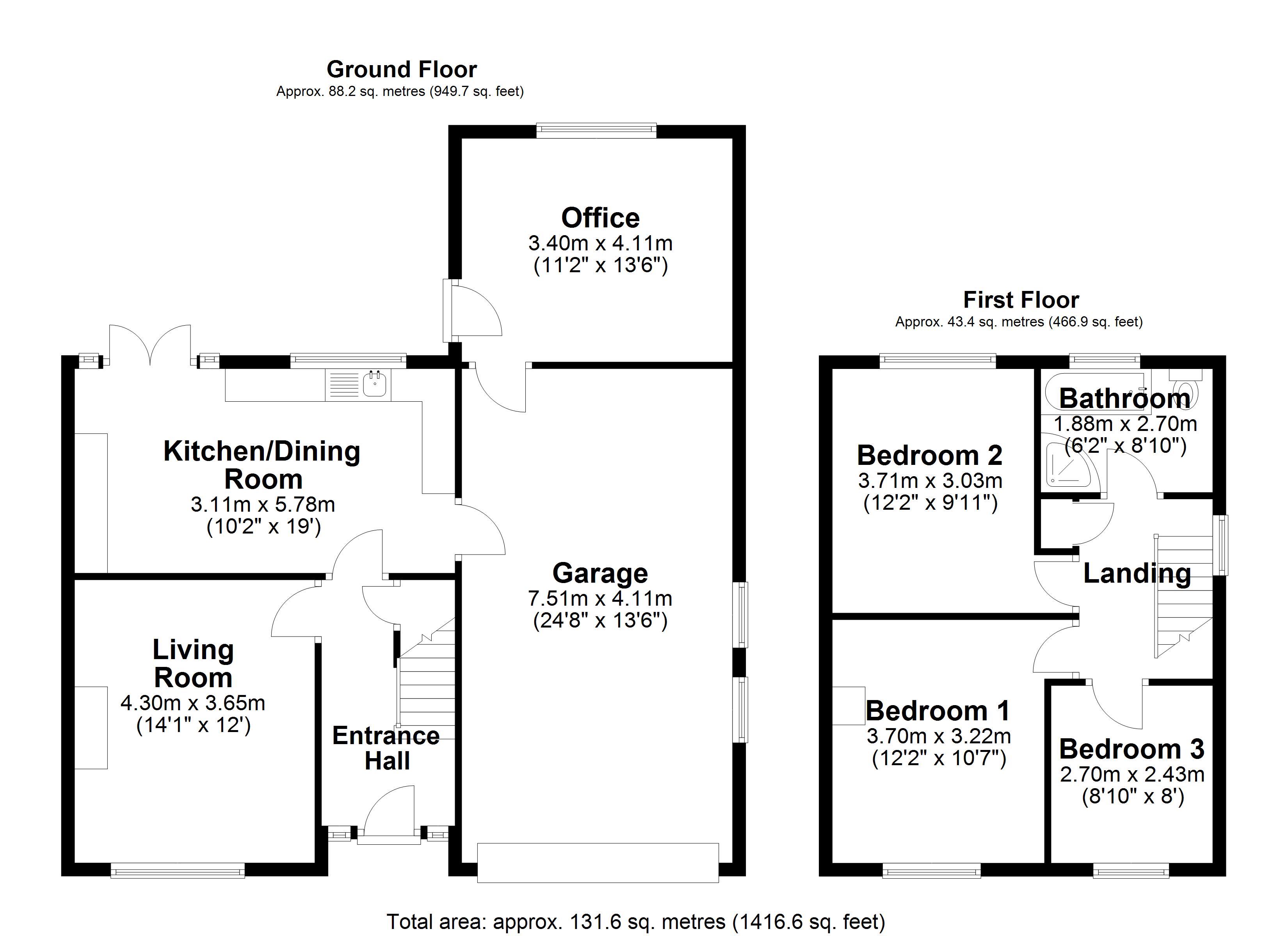 Moore Avenue, Warrington Floor Plan