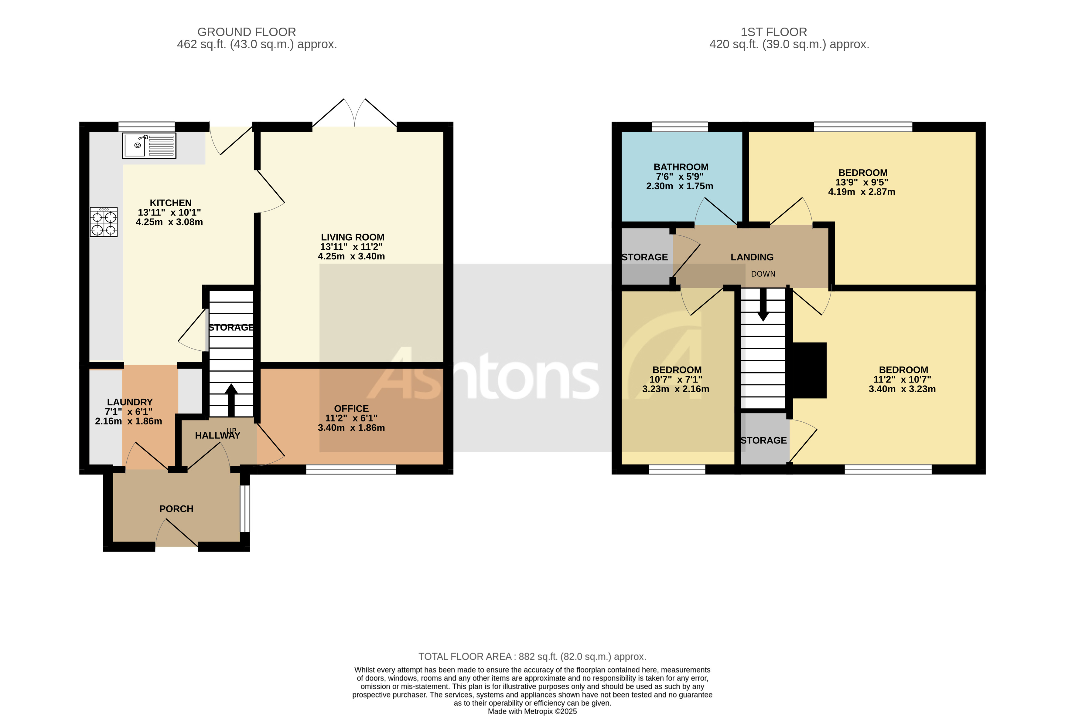 Brook End, St. Helens Floor Plan