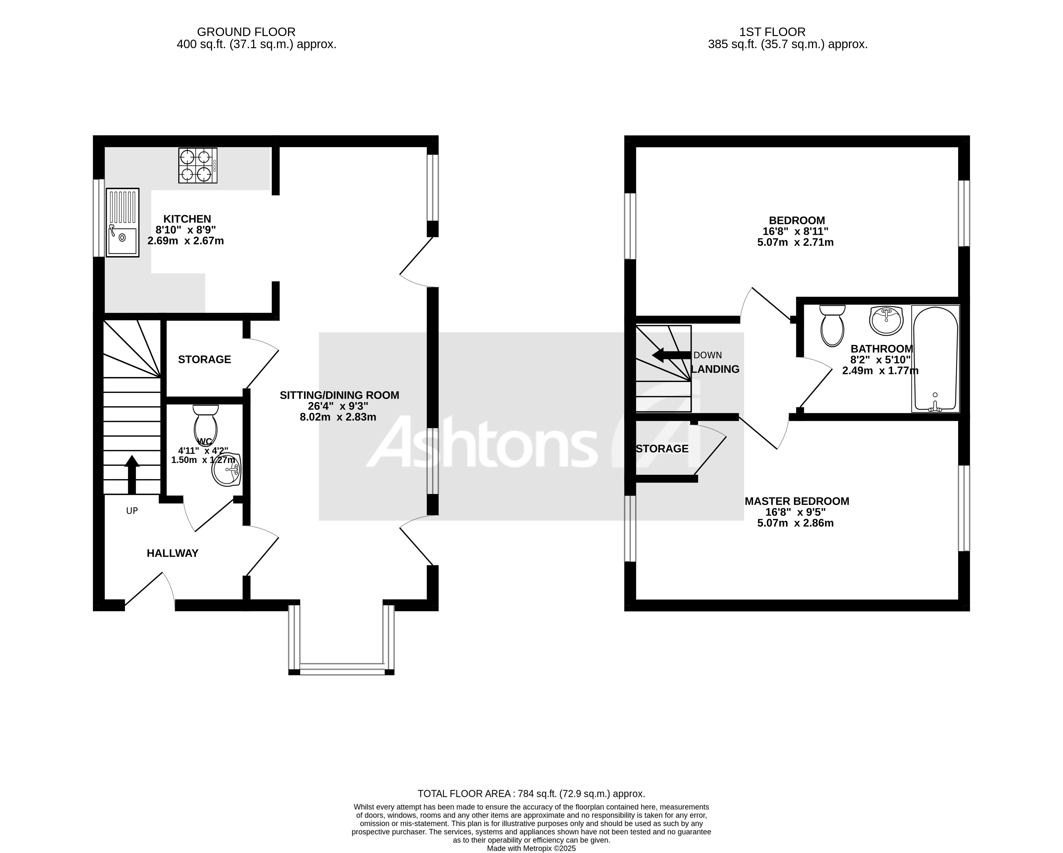 Sandon Close, Prescot Floor Plan