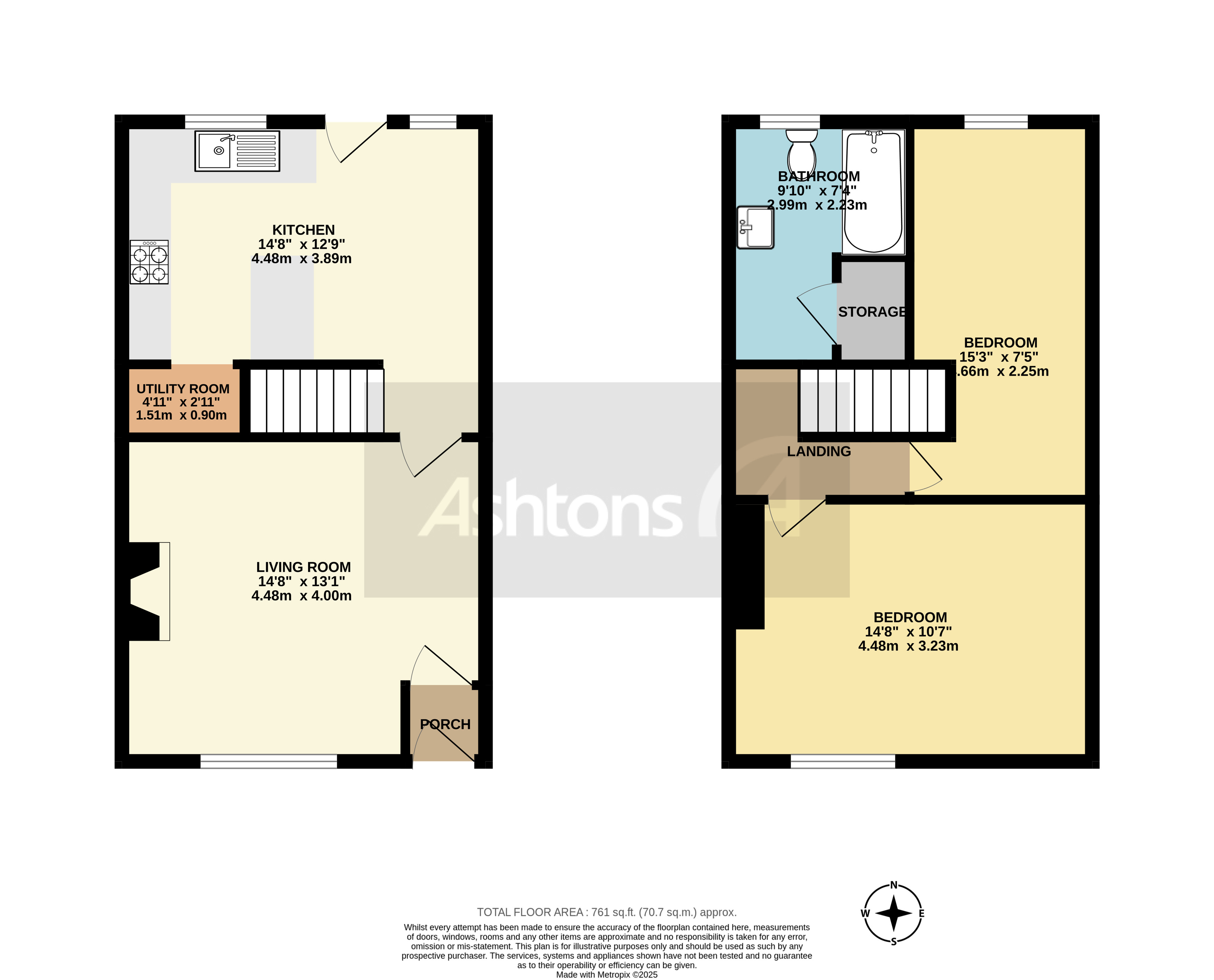 Poets Nook, Leigh Floor Plan