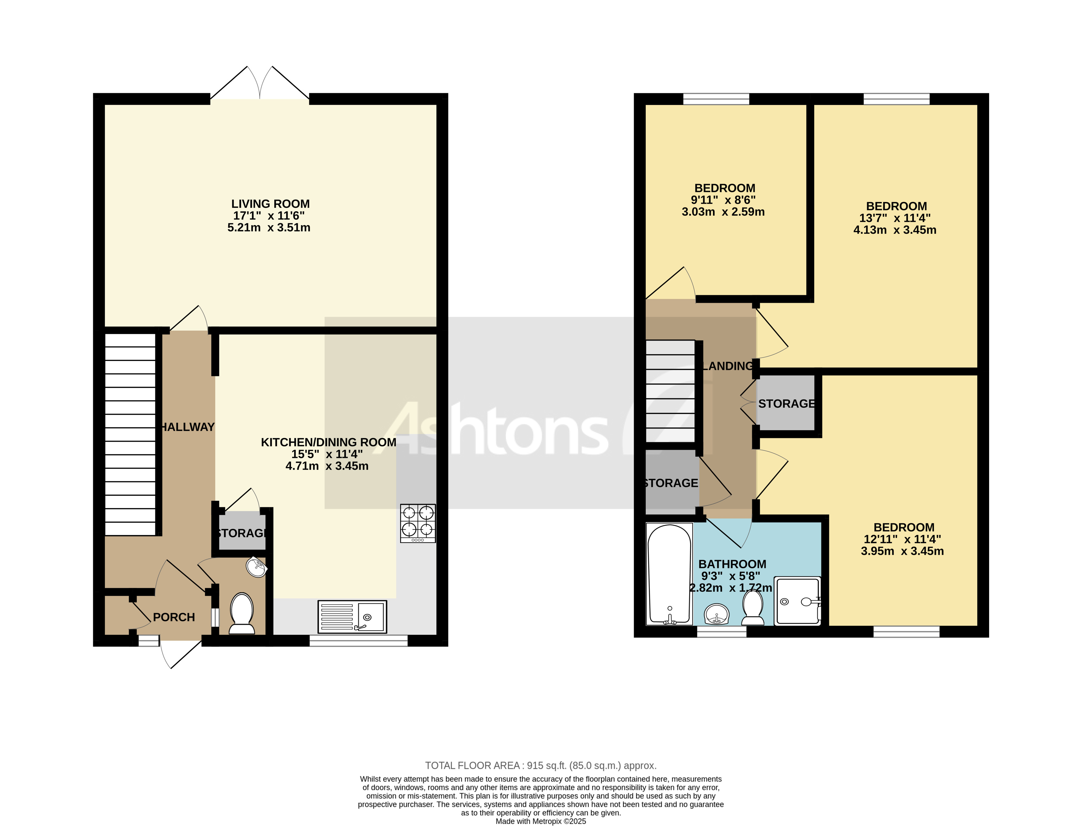 Heather Close, Warrington Floor Plan