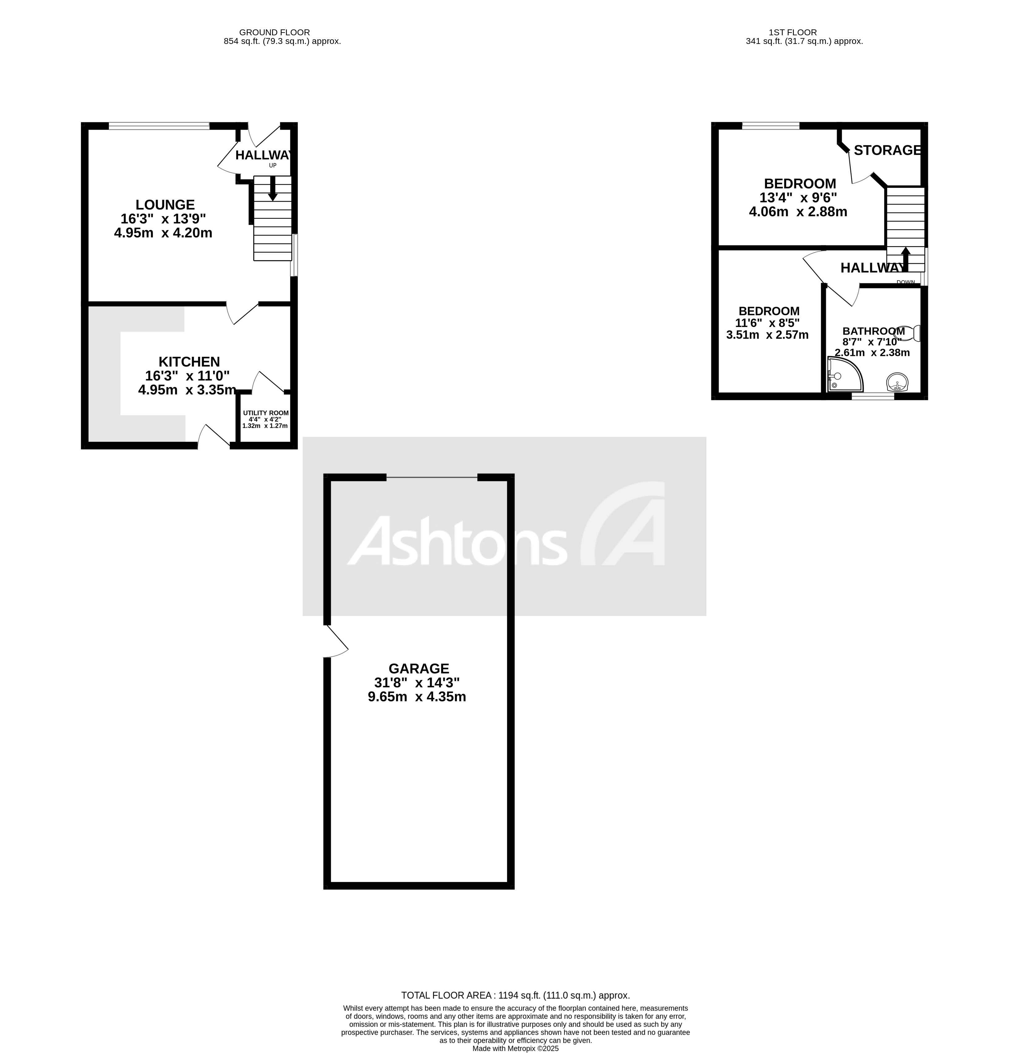 Longton Lane, Prescot Floor Plan