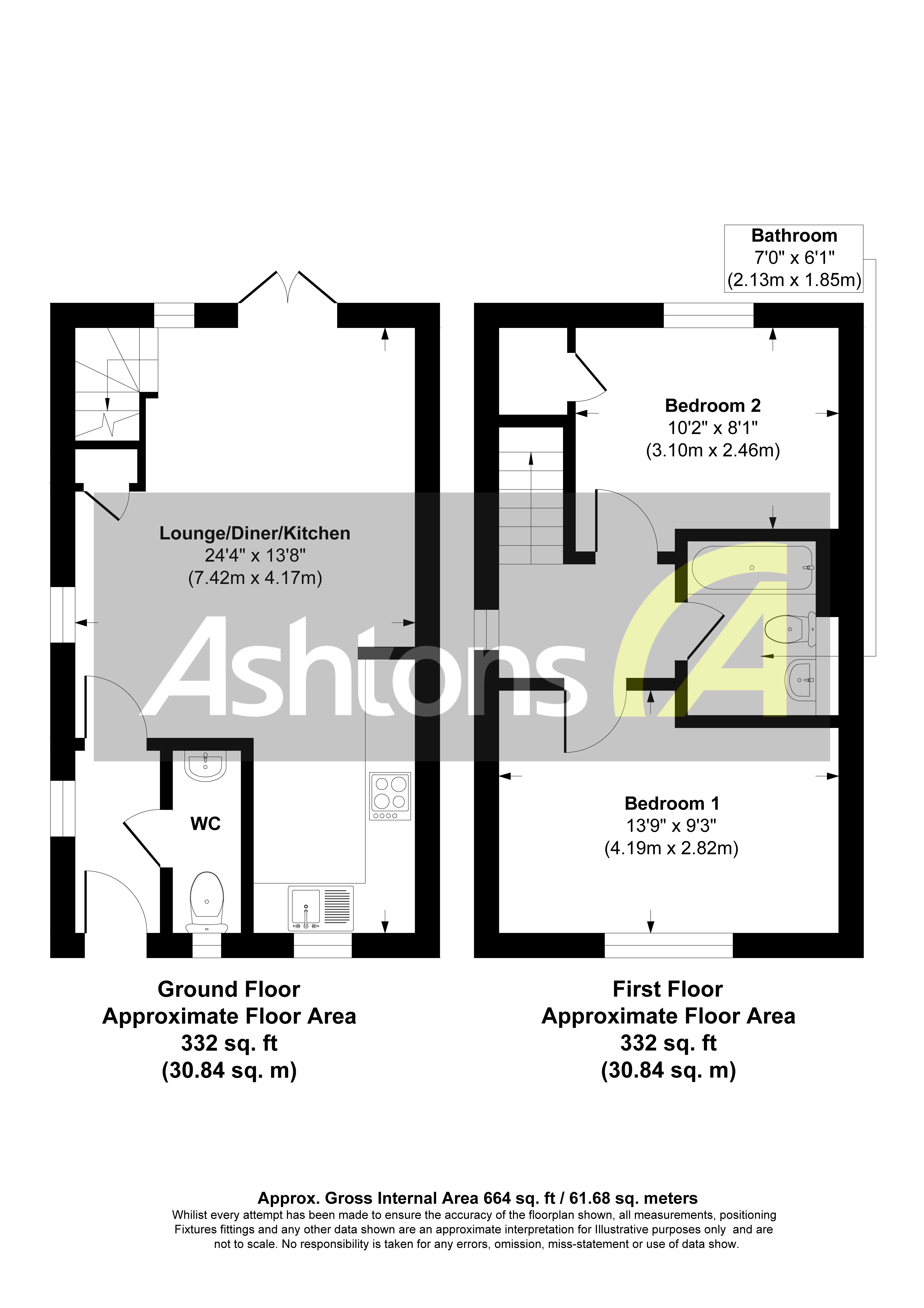 Ellison Street, Widnes Floor Plan
