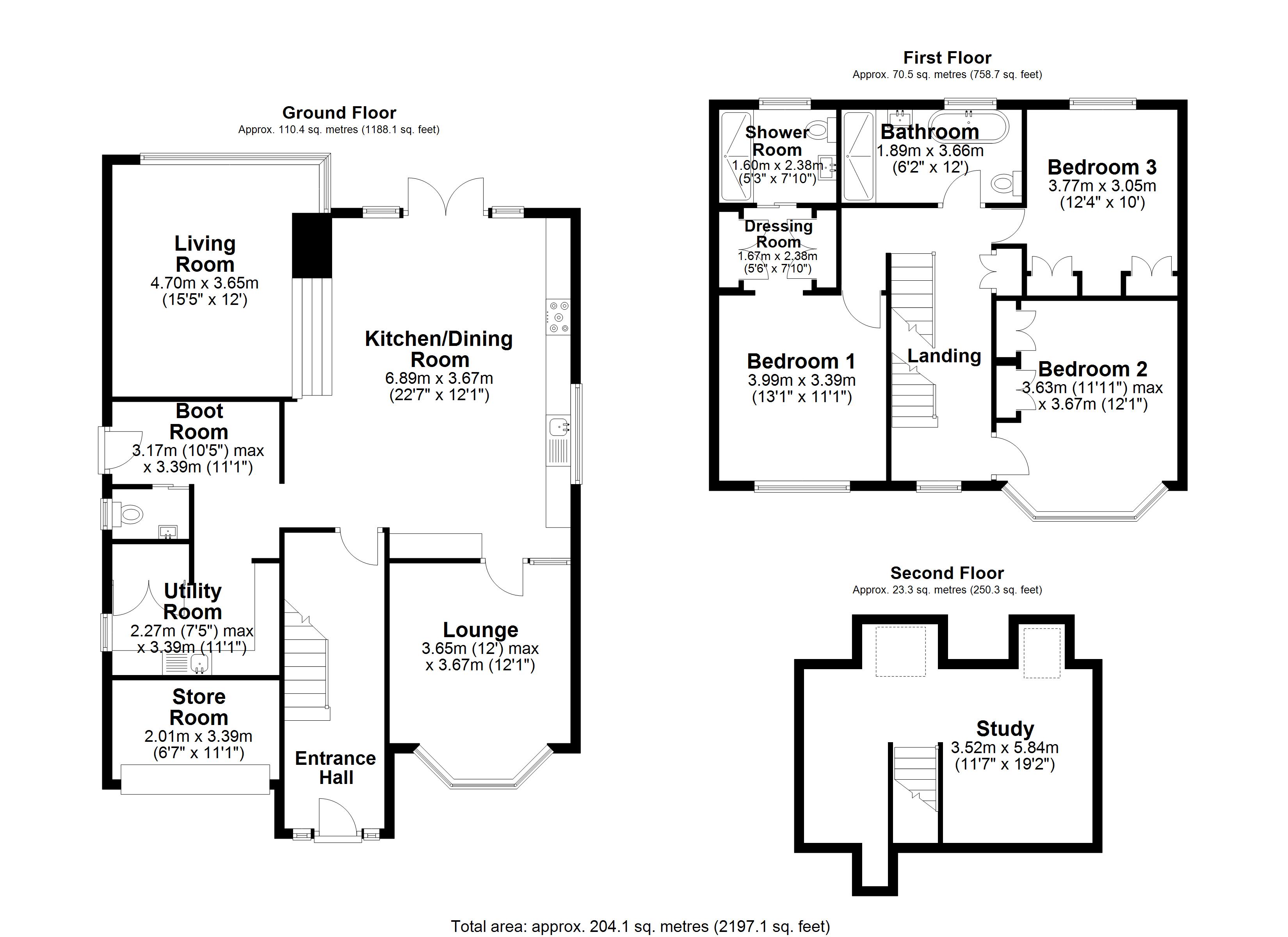 All Saints Drive, Warrington Floor Plan