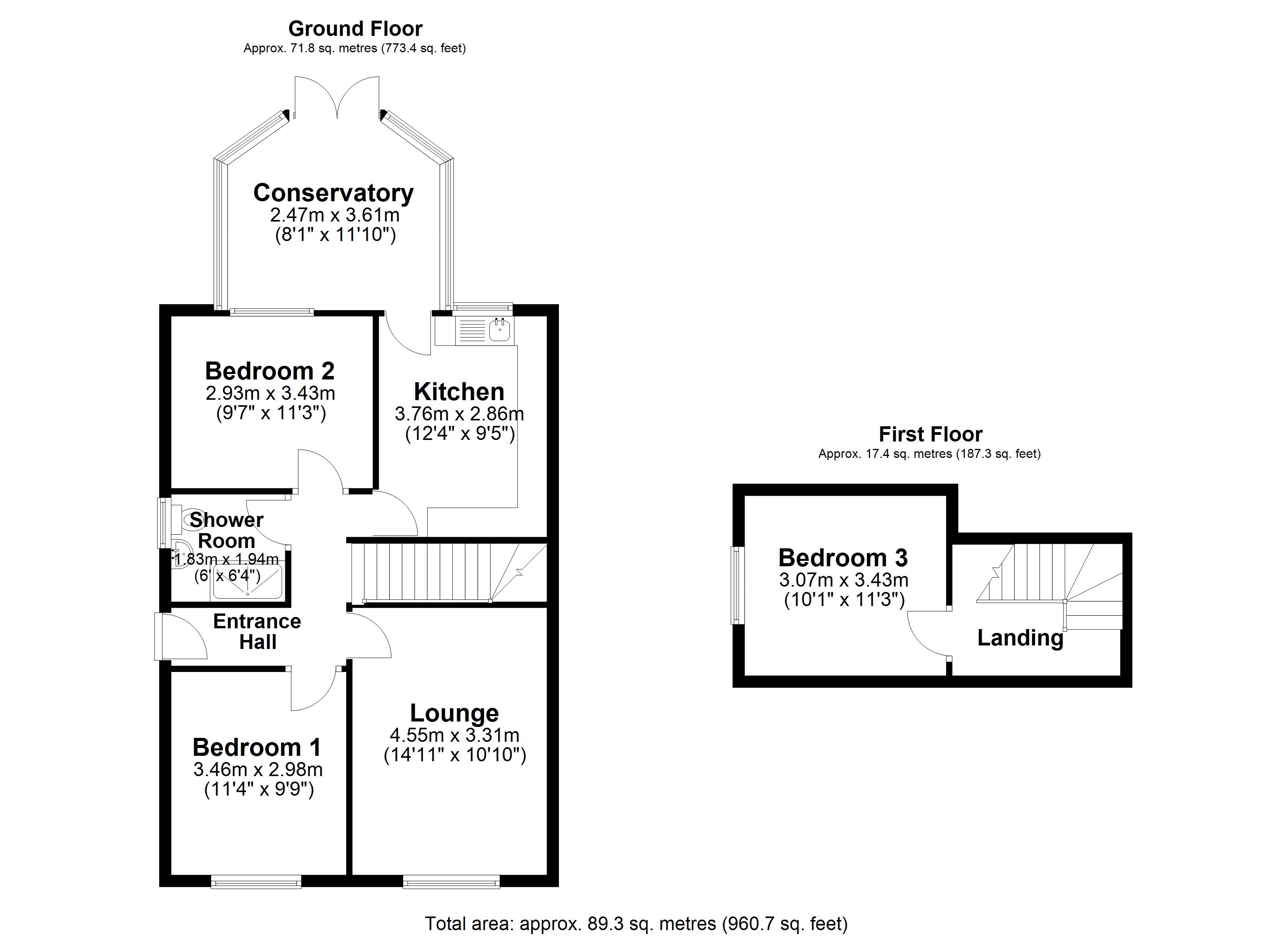 Burgess Avenue, Warrington Floor Plan