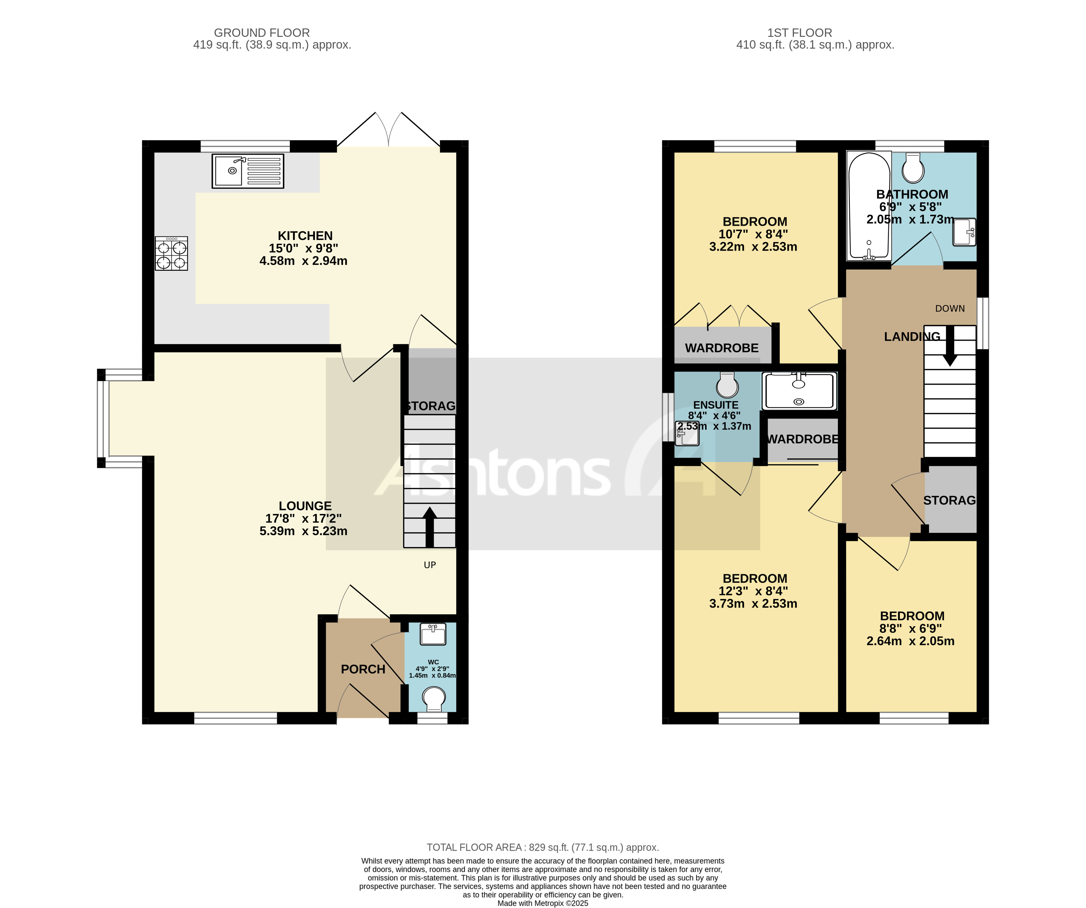 Tulsa Gardens, Warrington Floor Plan