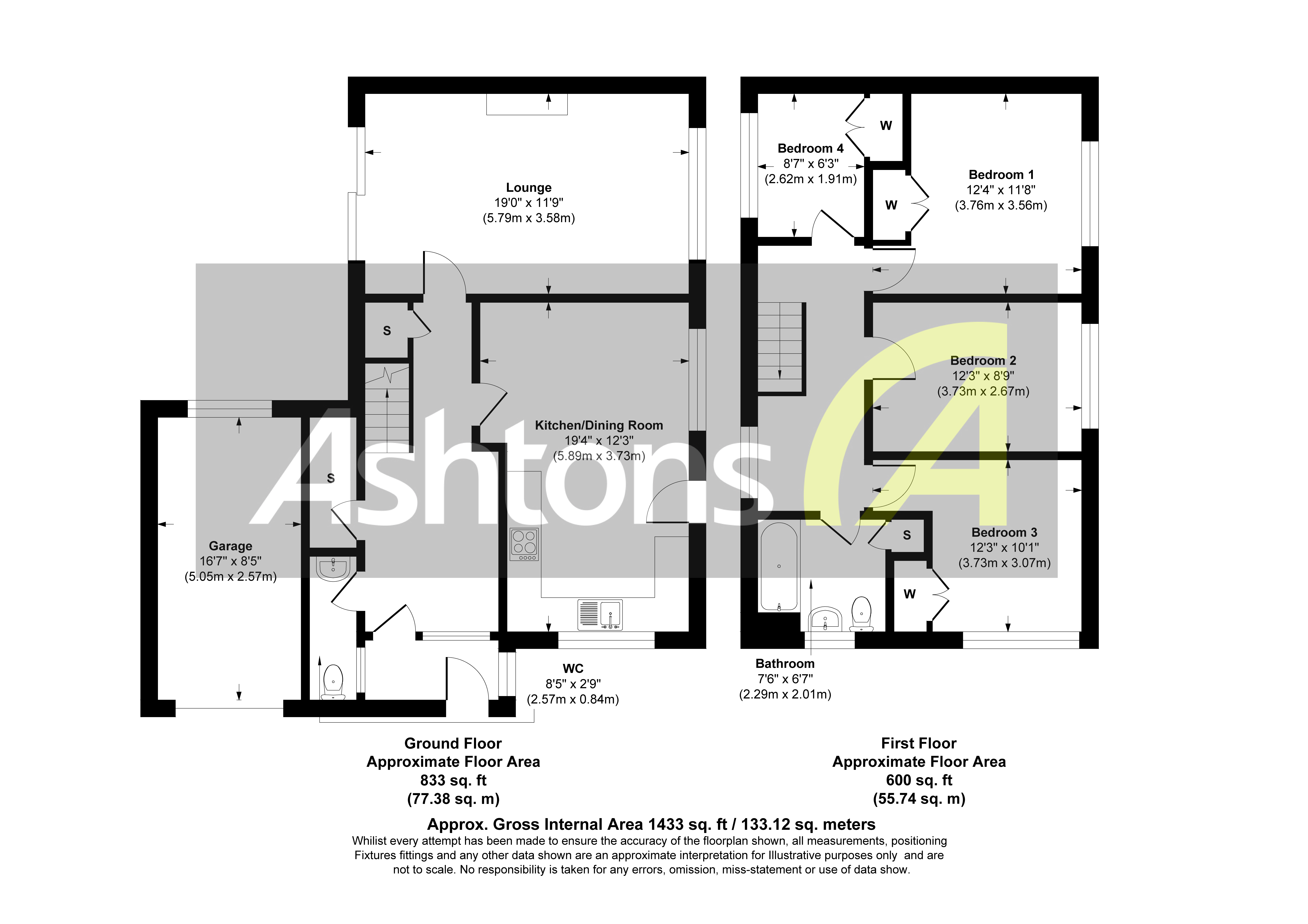 Whitley Close, Runcorn Floor Plan
