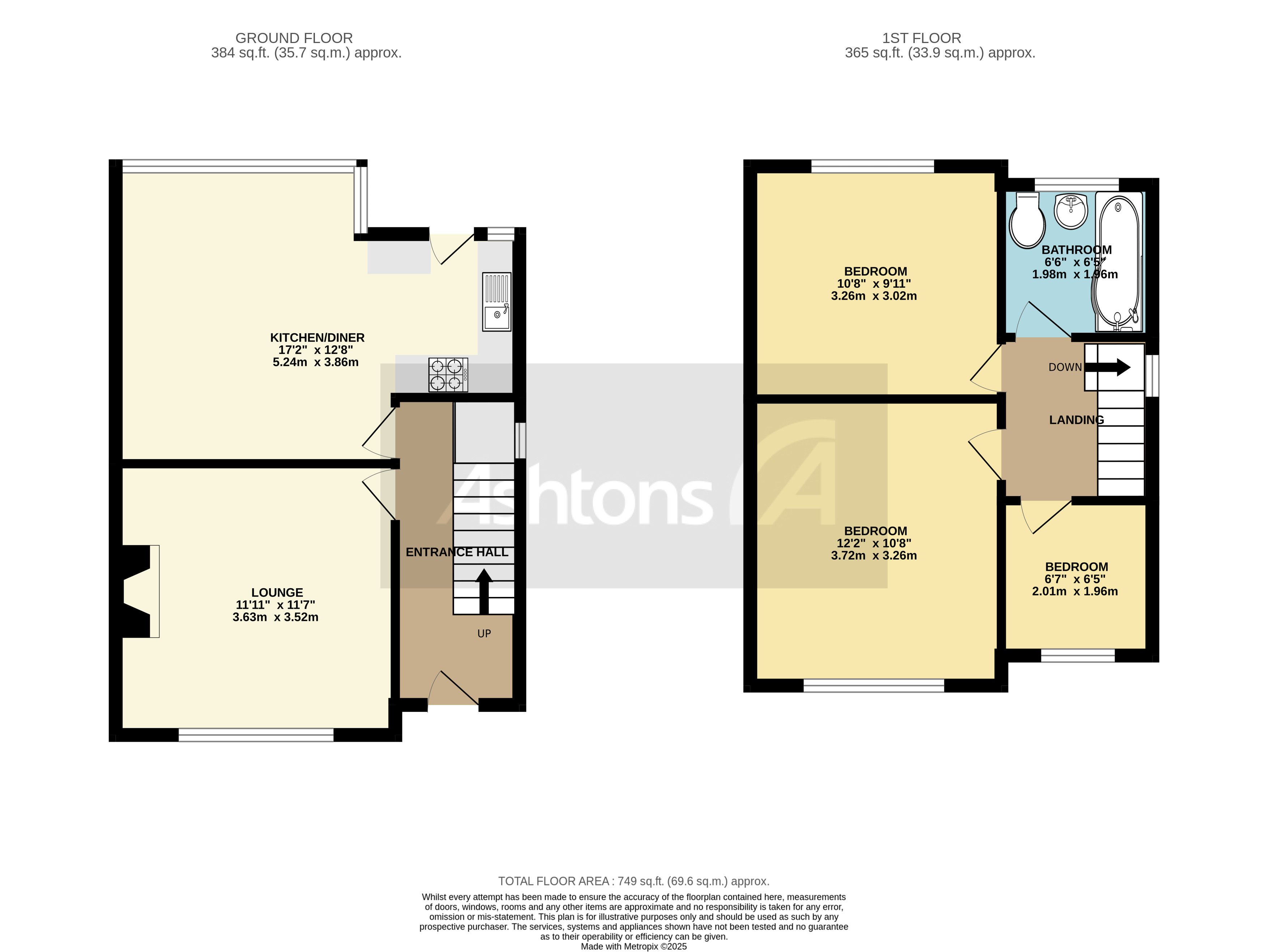 Smith Crescent, Warrington Floor Plan