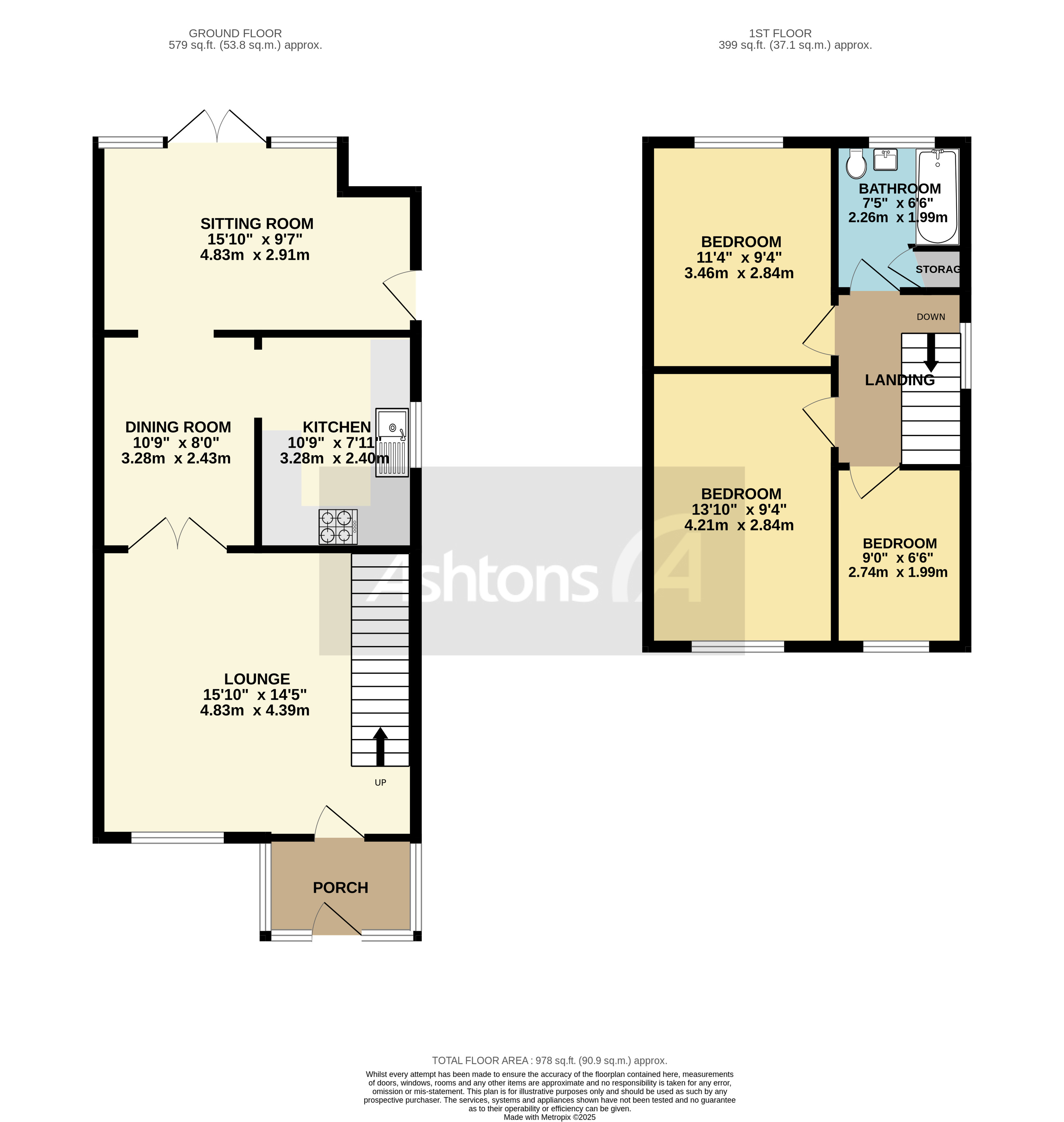 Rothay Drive, Warrington Floor Plan