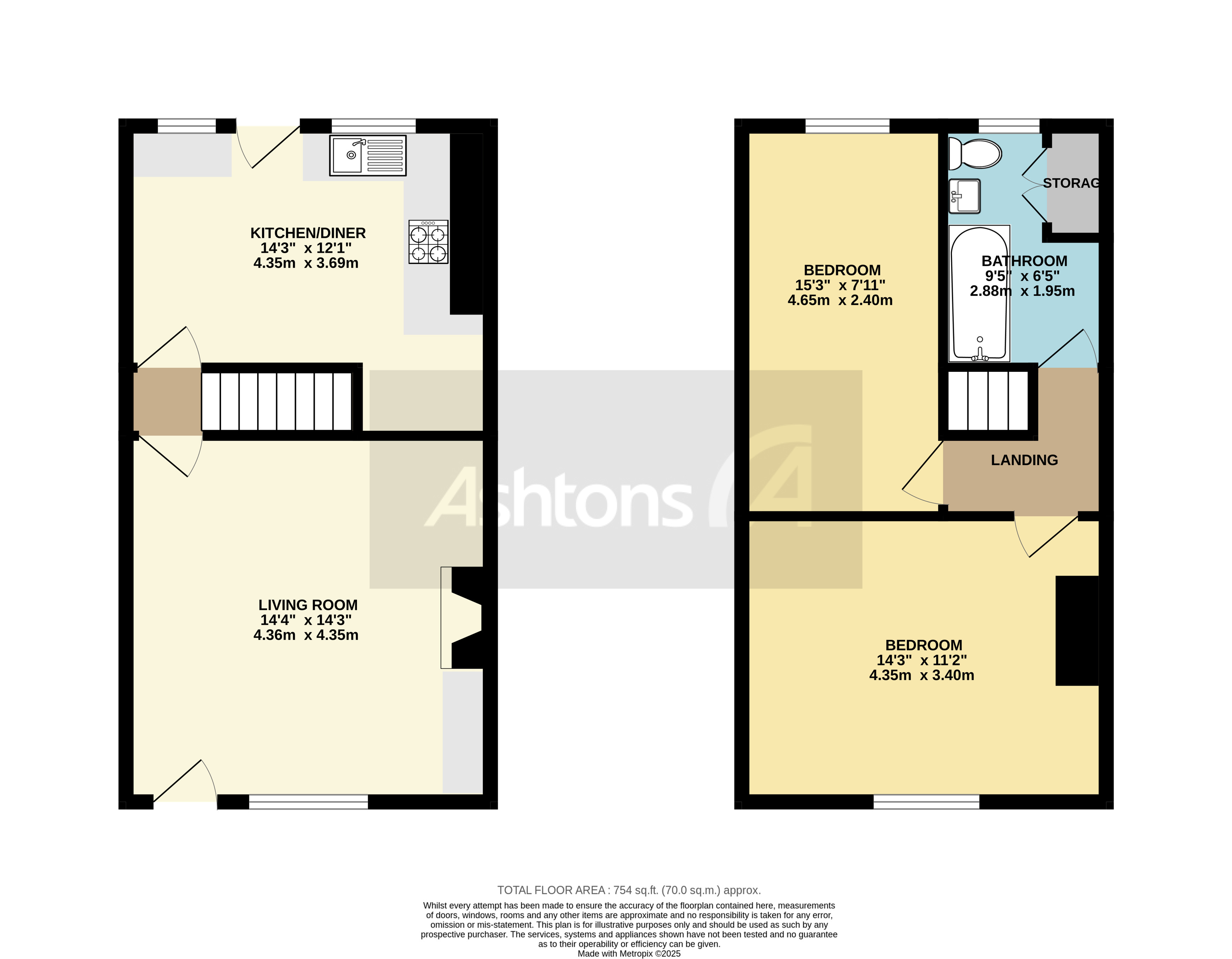 Mere Avenue, Leigh Floor Plan