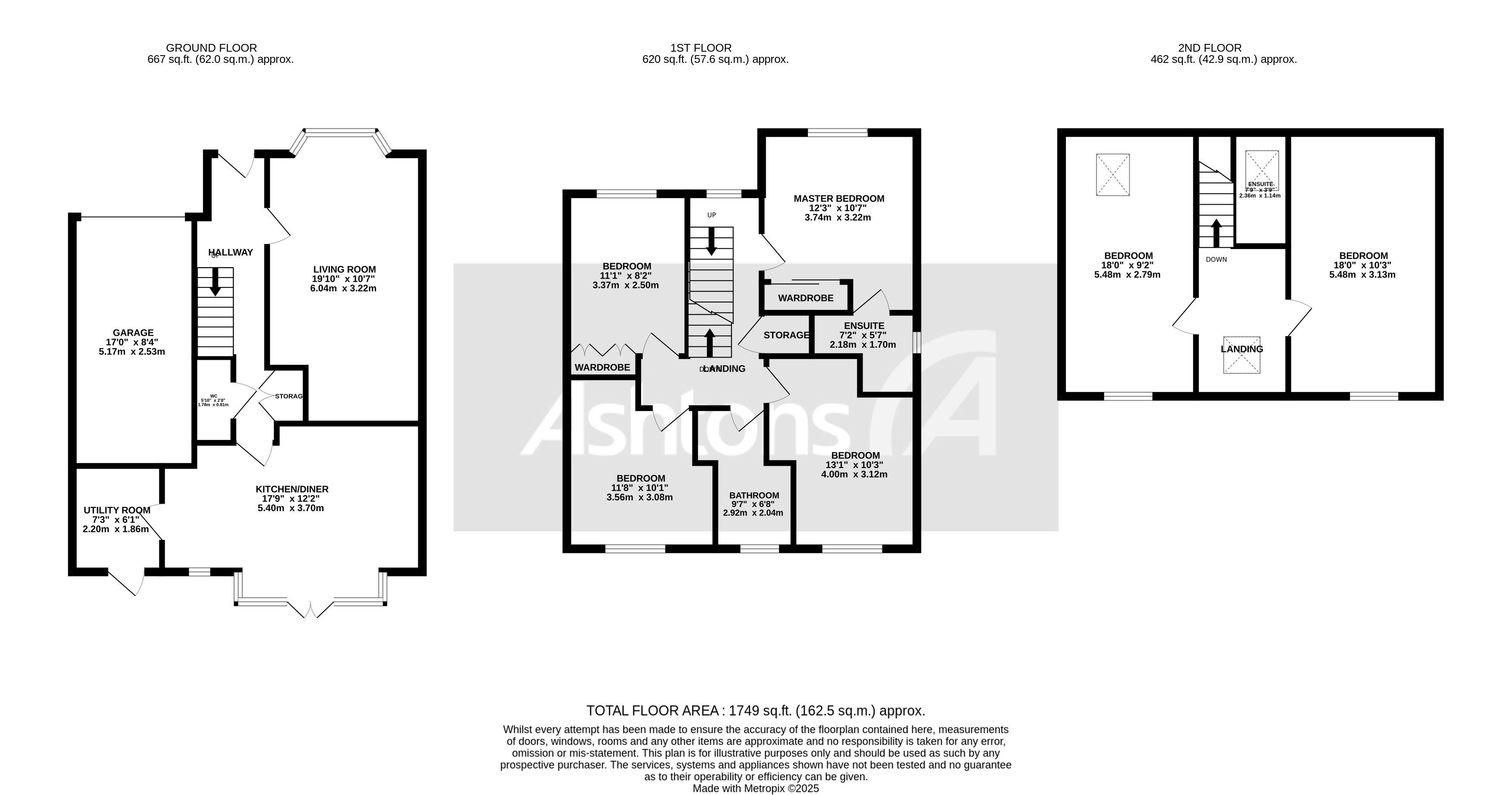 Bakersfield Drive, Warrington Floor Plan