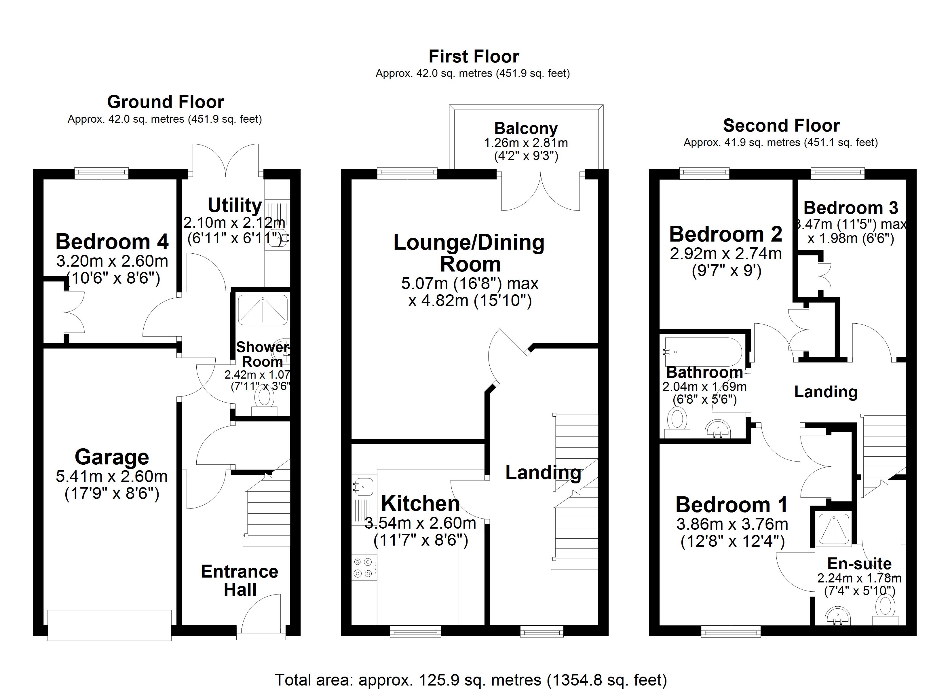 Coopers Place, Warrington Floor Plan
