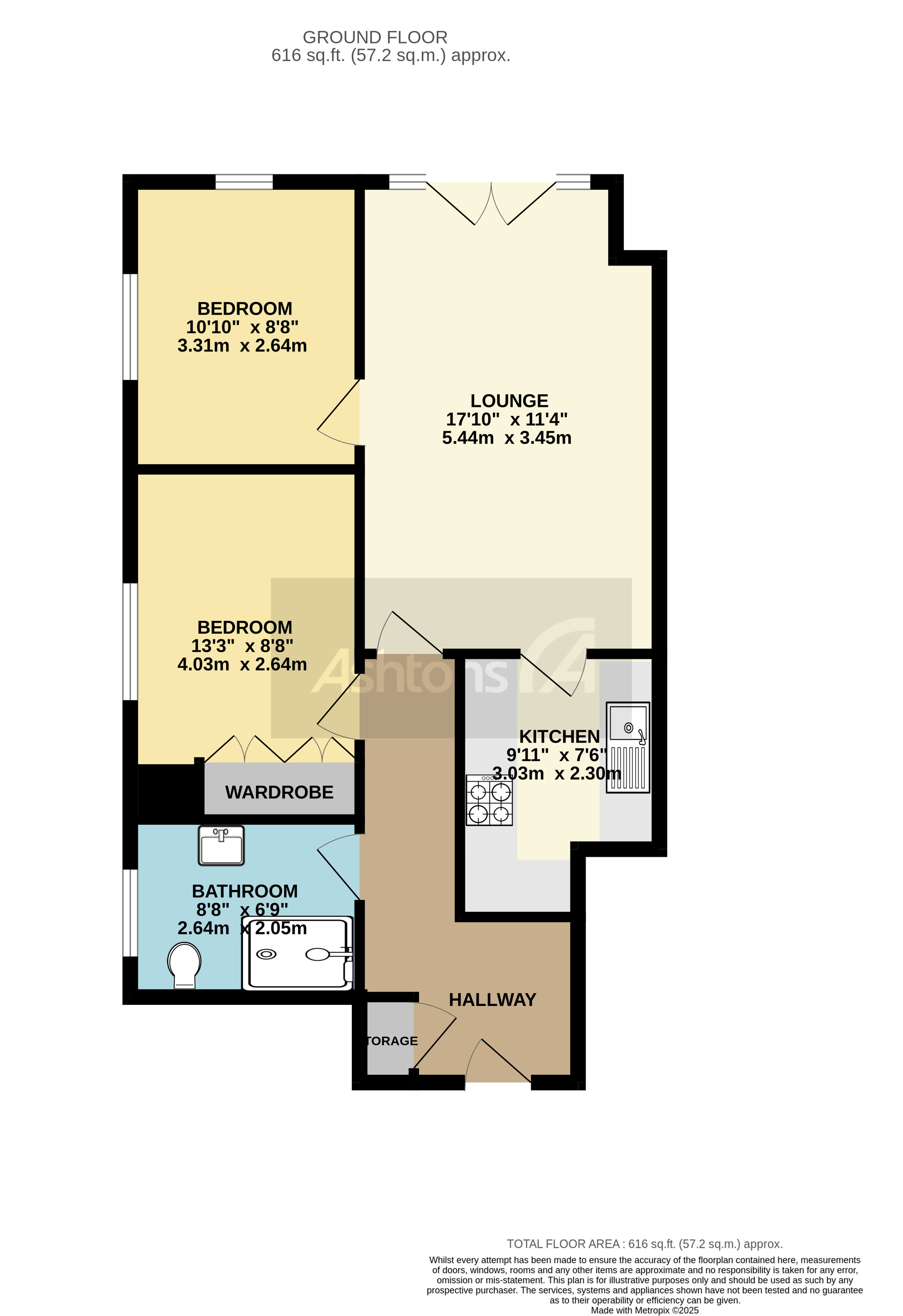 Flat 7, Warrington Floor Plan