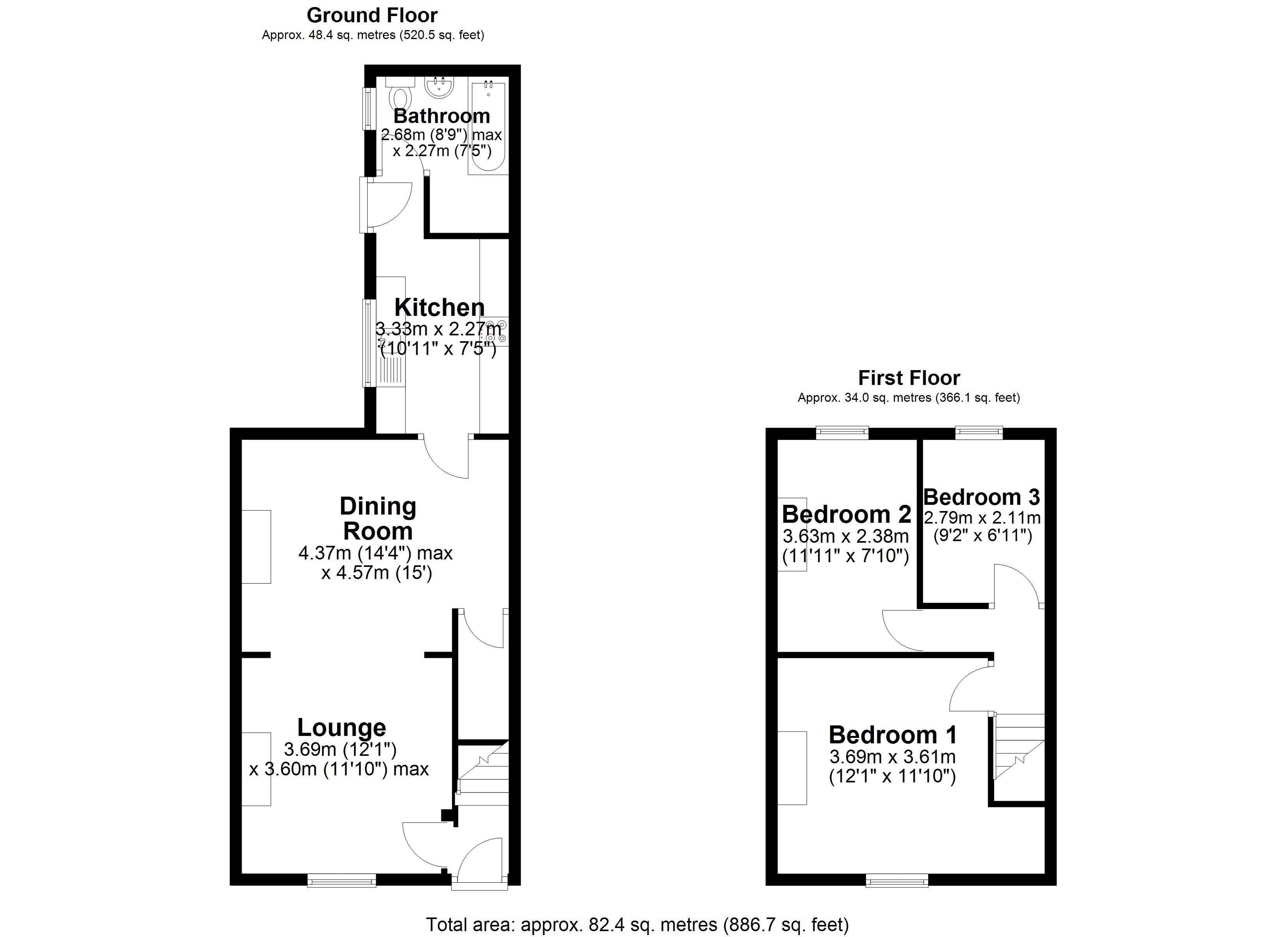 Oldham Street, Warrington Floor Plan