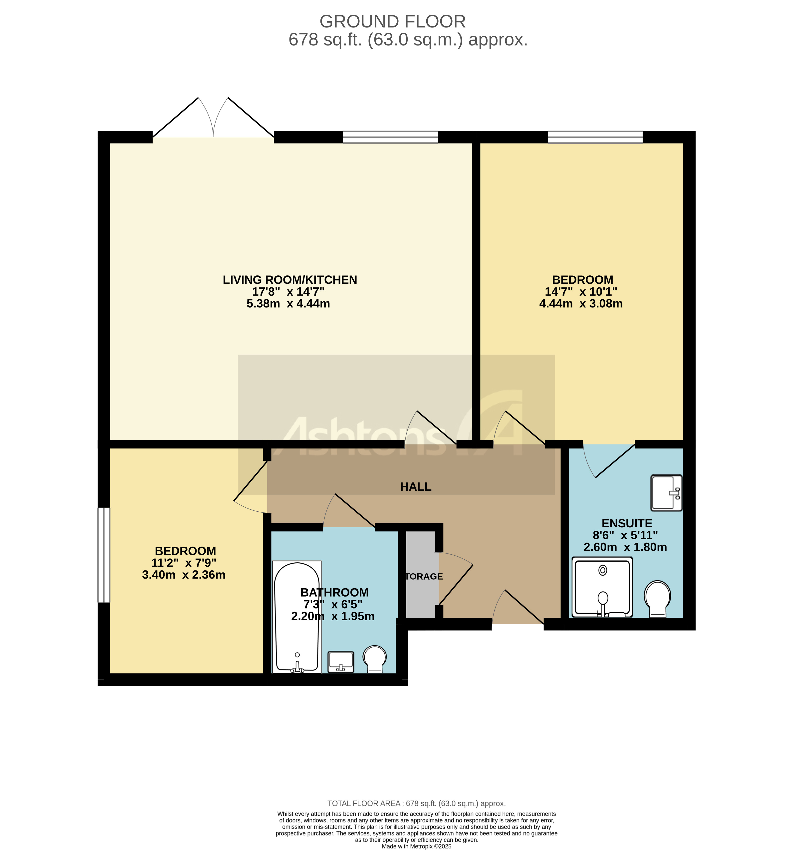 Apartment 32, Warrington Floor Plan