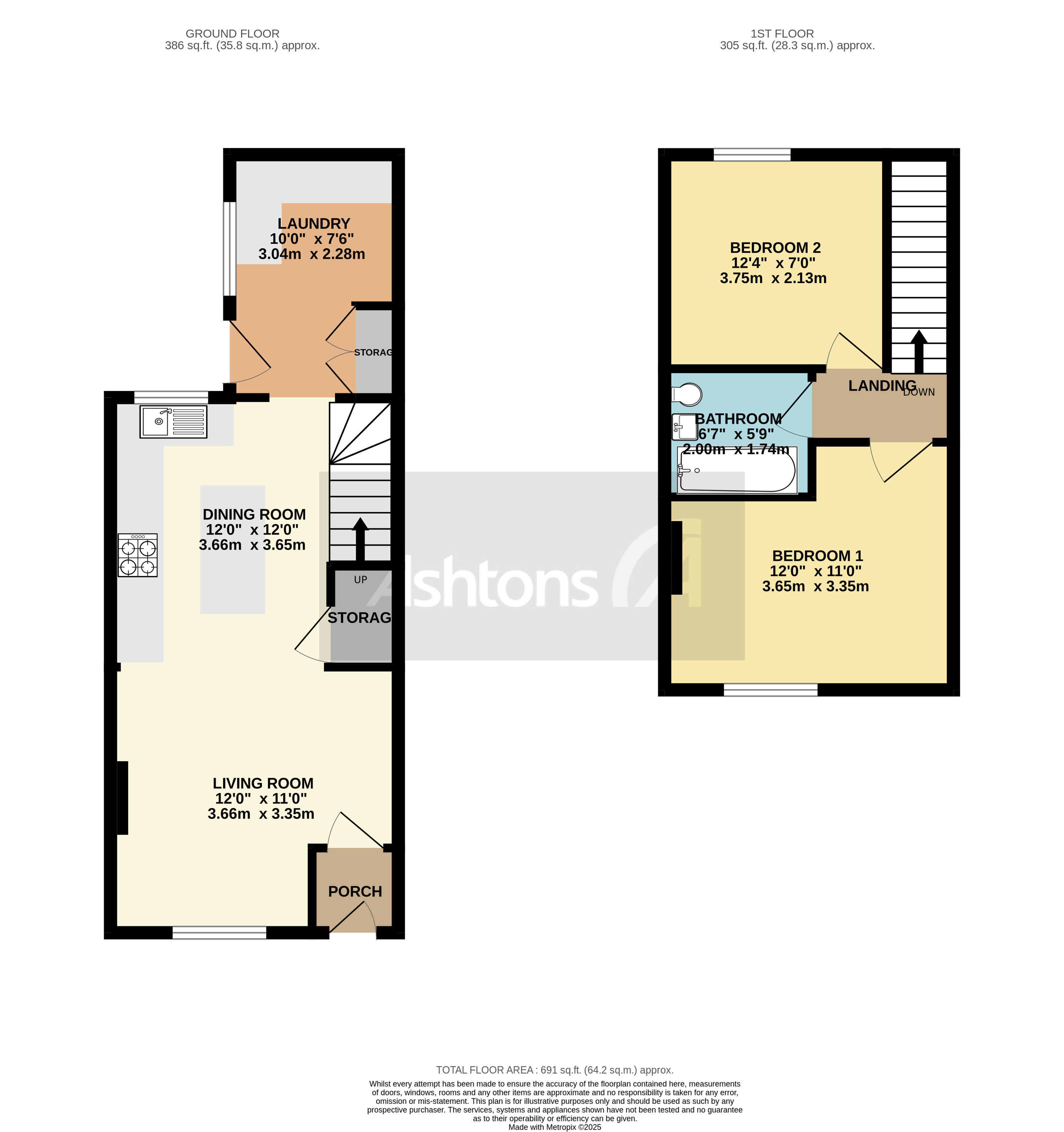 Taylor Street, Warrington Floor Plan